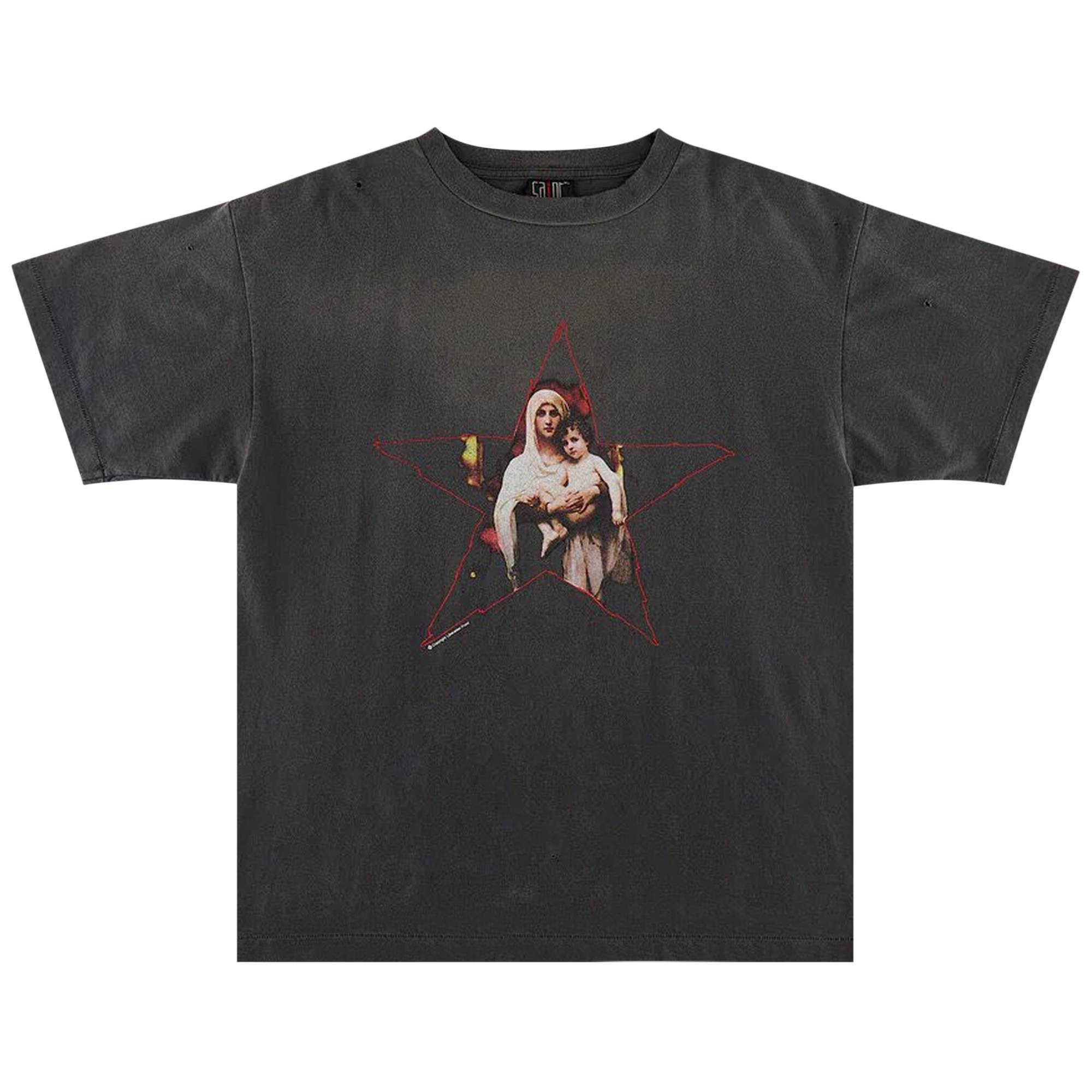 Saint Michael Str Maria Tee 'Black' - 1