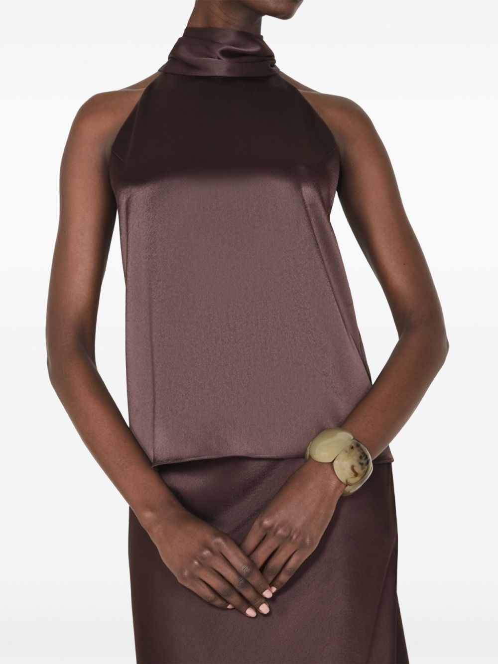 Sienna satin blouse - 5