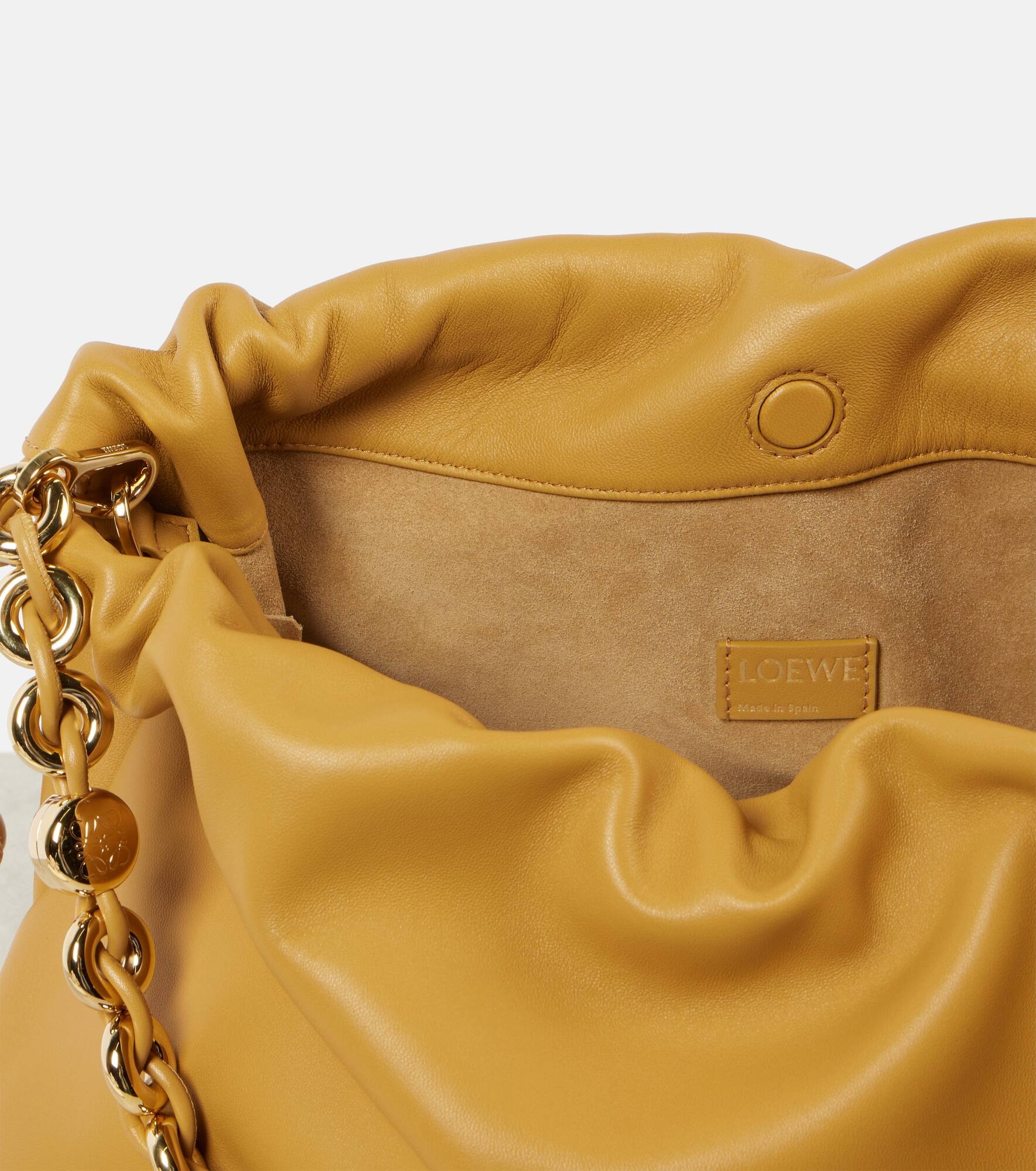 Flamenco Large leather clutch - 3