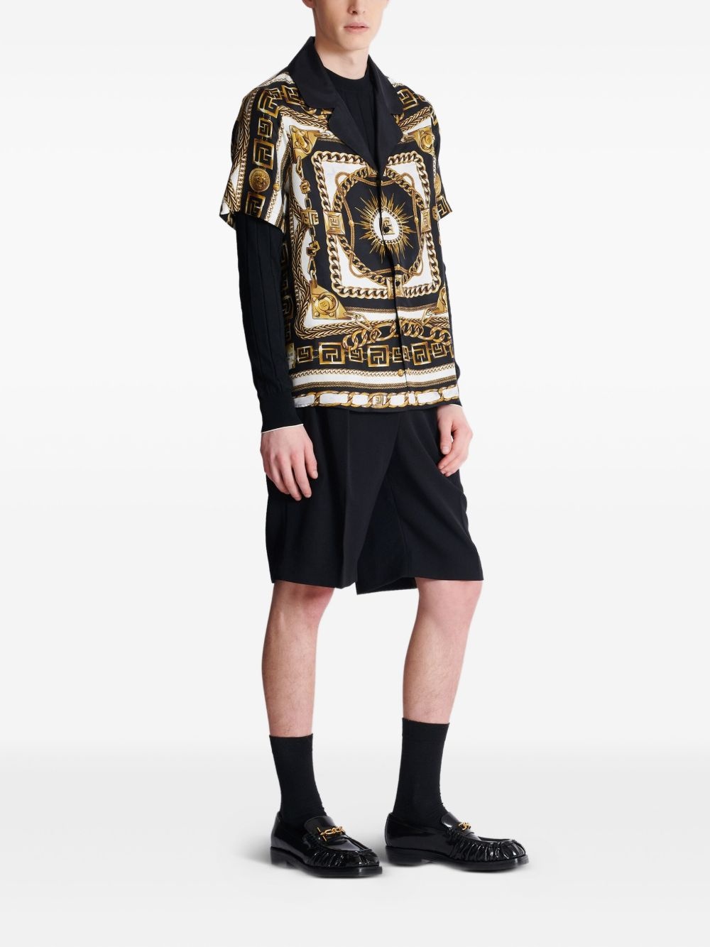 graphic-print shirt - 5
