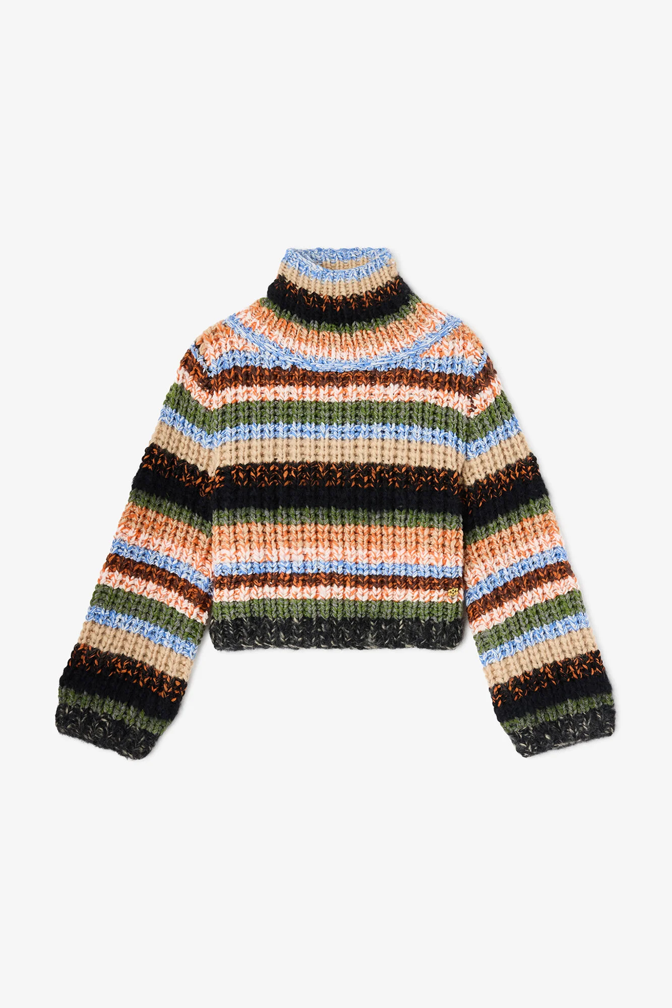 TURTLENECK IN MULTISTRIPE - 1