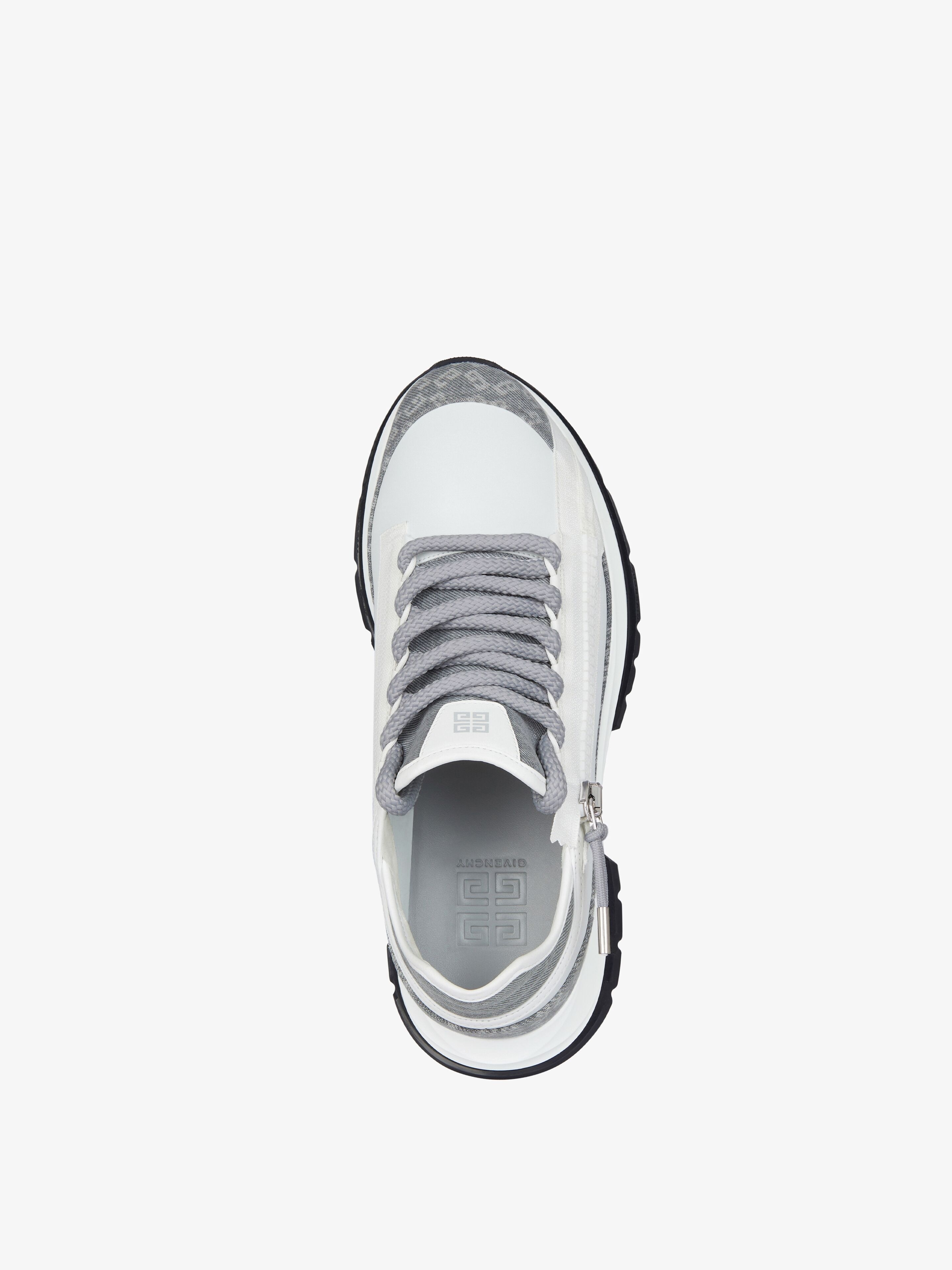 SPECTRE SNEAKERS IN LEATHER & DENIM MONOGRAM 72 - 4