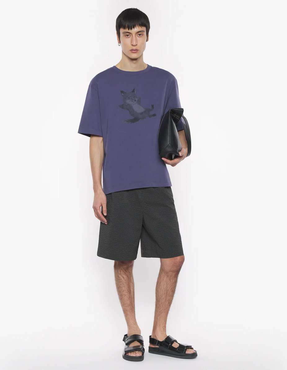CHILLAX PRINT OVERSIZE TEE-SHIRT - 2