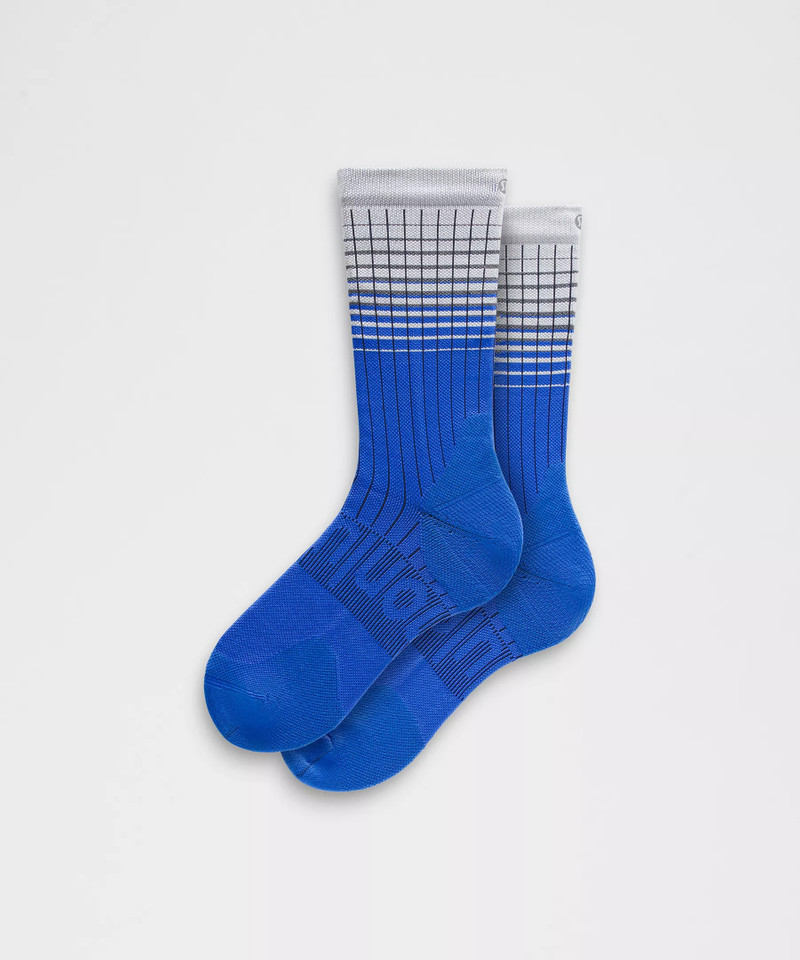 Men's Power Stride Crew Socks *Reflective 1