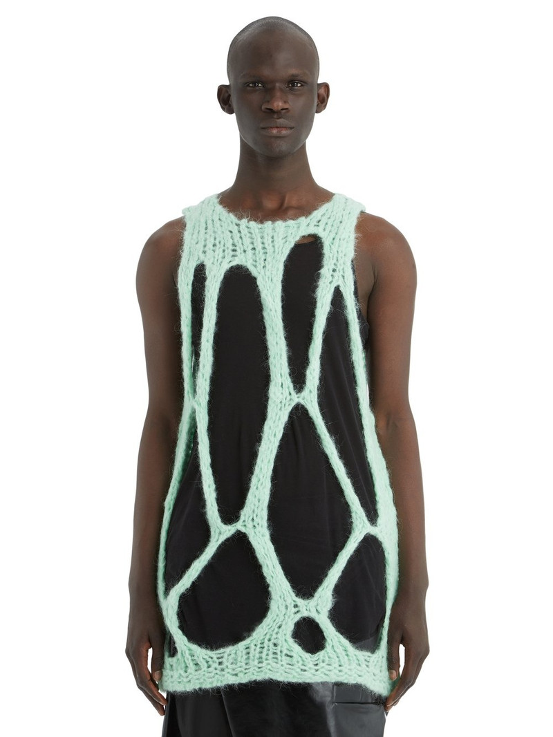 open knit tank top 1