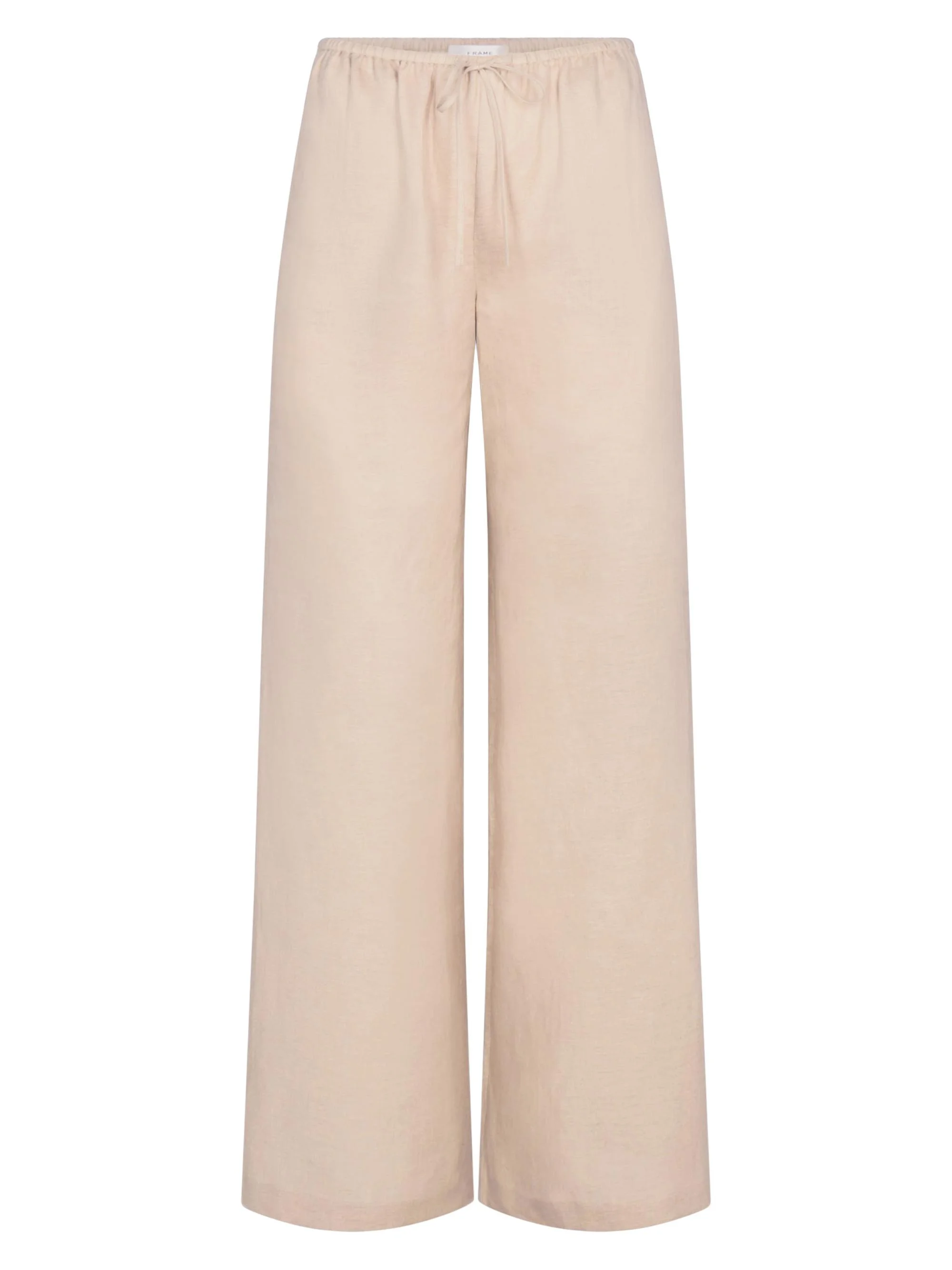 Women's Linen Lounge Pants - Flax - 1
