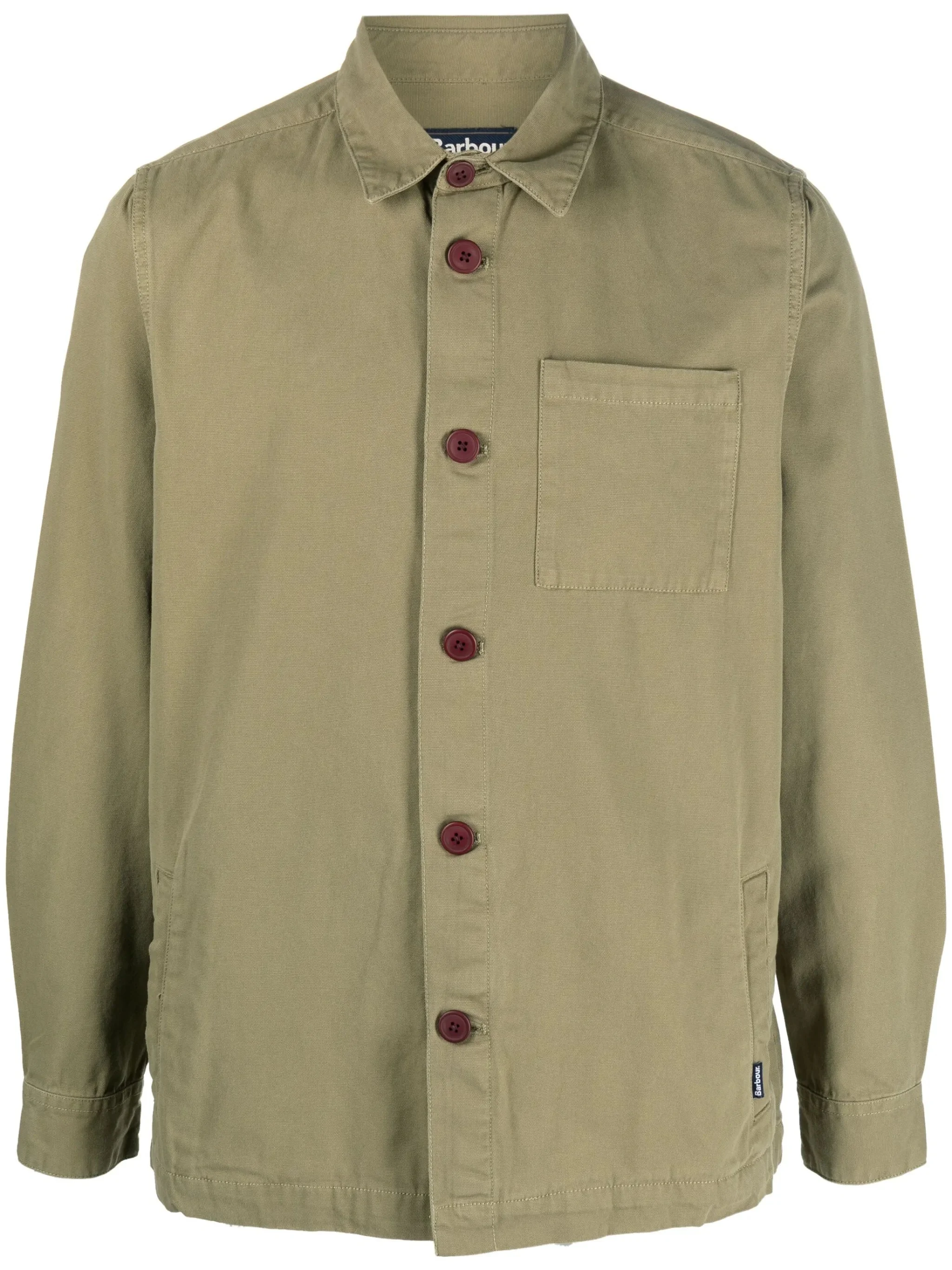 Patch-pocket Cotton Shirt - 1