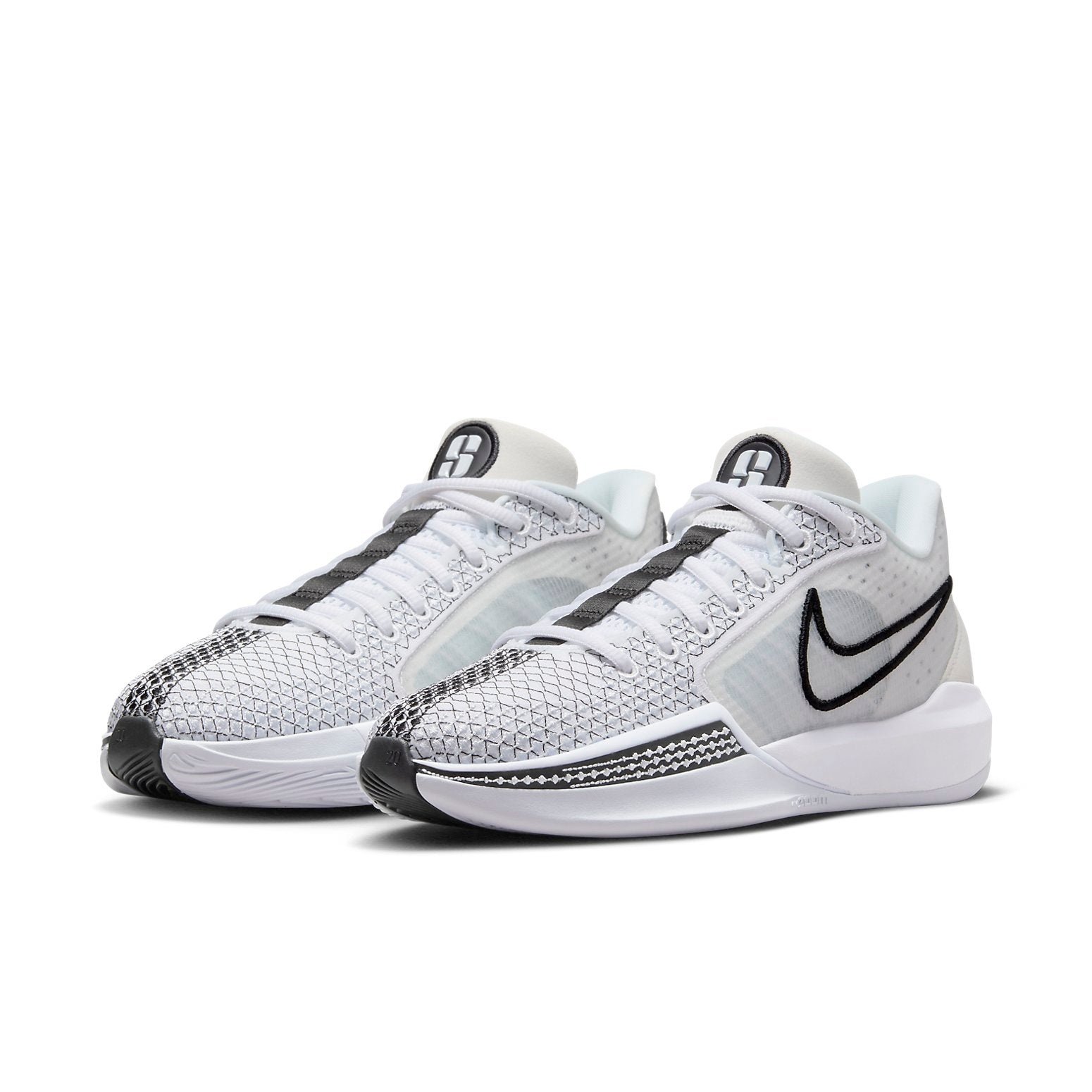 (WMNS) Nike Sabrina 1 Magnetic 'White Black Silver' FQ3389-103 - 3