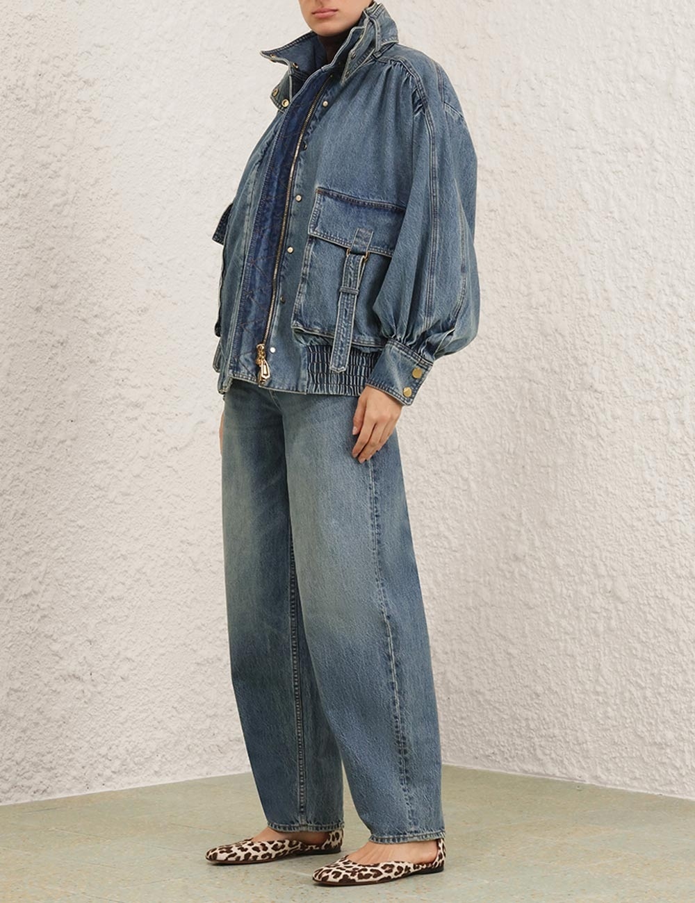 ILLUSTRATION DENIM JACKET - 8