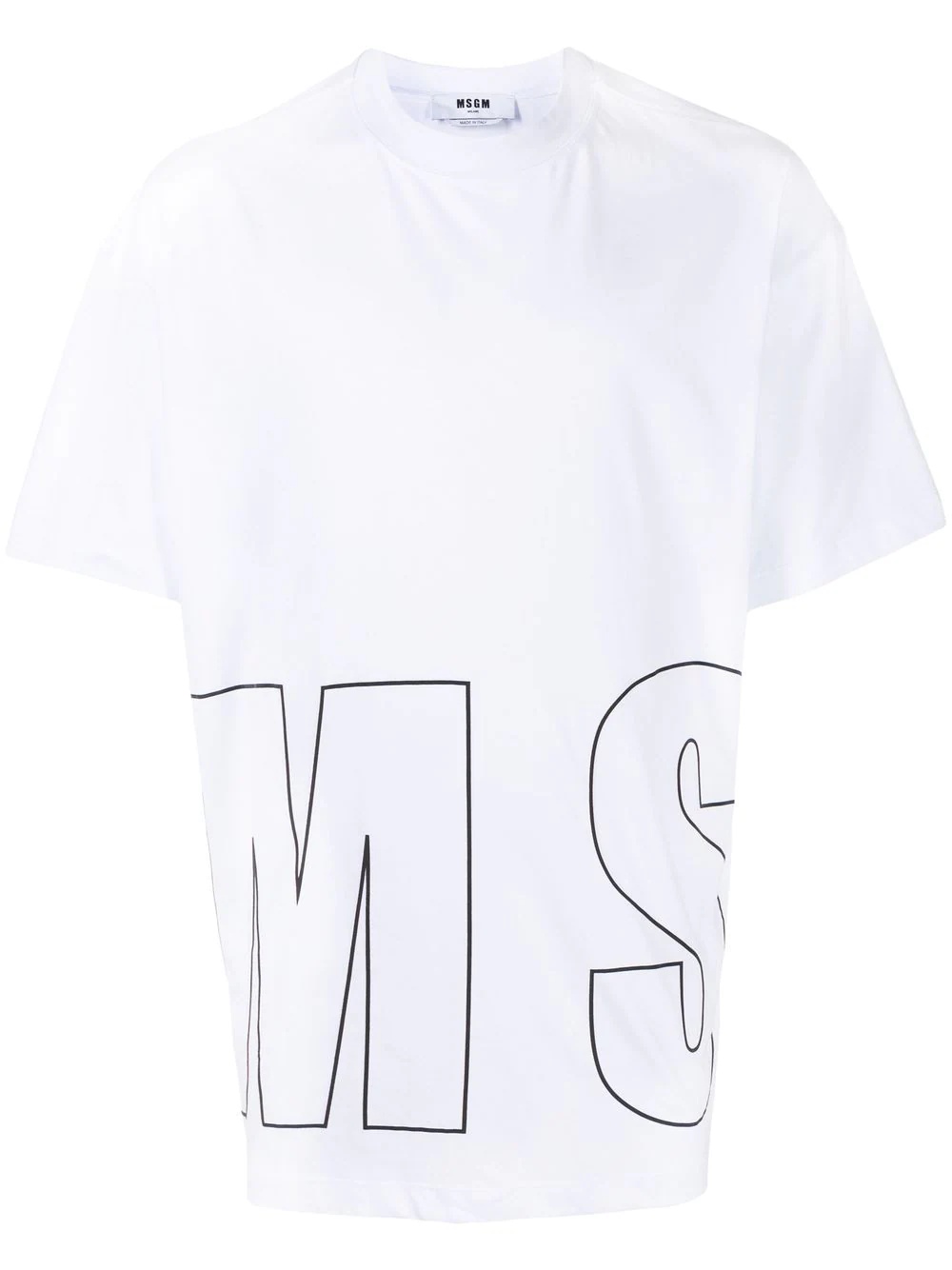 logo-print short-sleeve T-shirt - 1