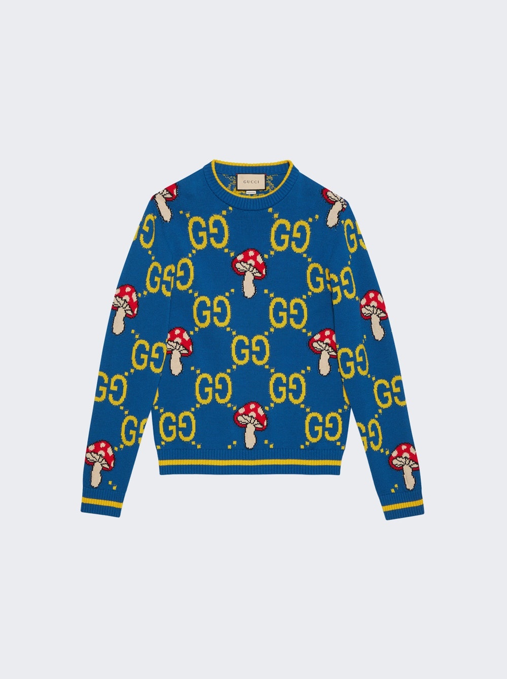 GG Cotton Wool Sweater Blue - 1