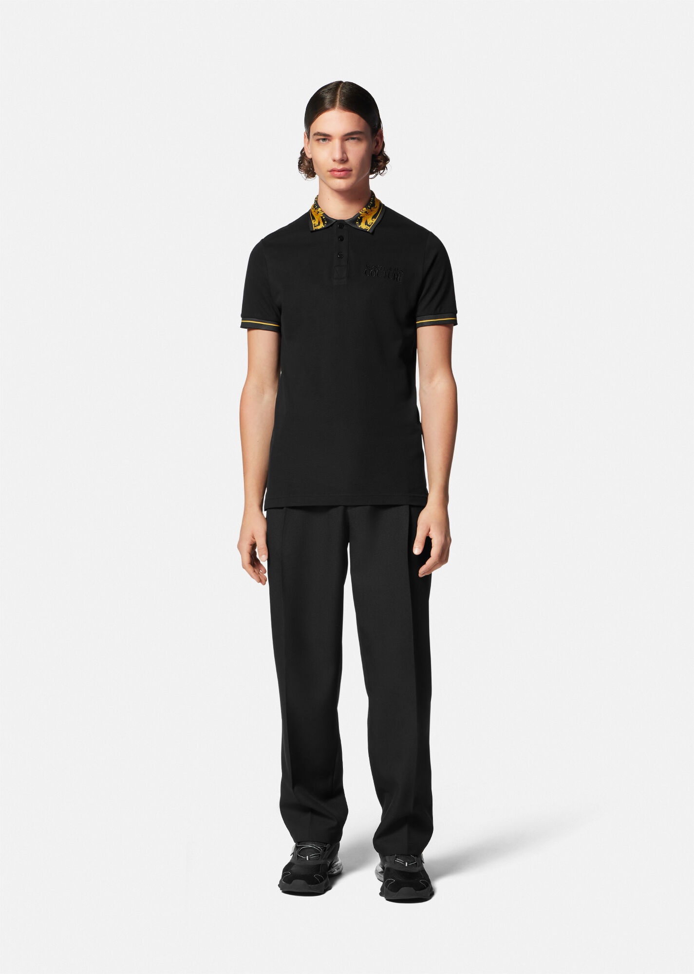 Chain Couture Polo Shirt - 2