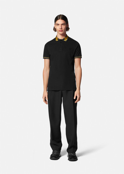 VERSACE JEANS COUTURE Chain Couture Polo Shirt outlook