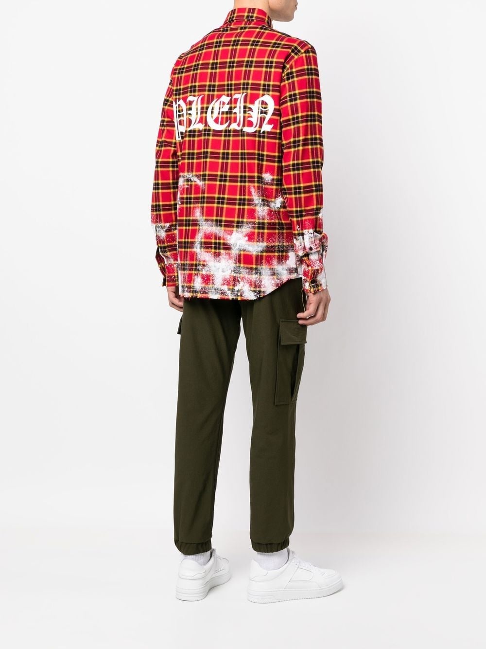 flannel logo shirt - 2