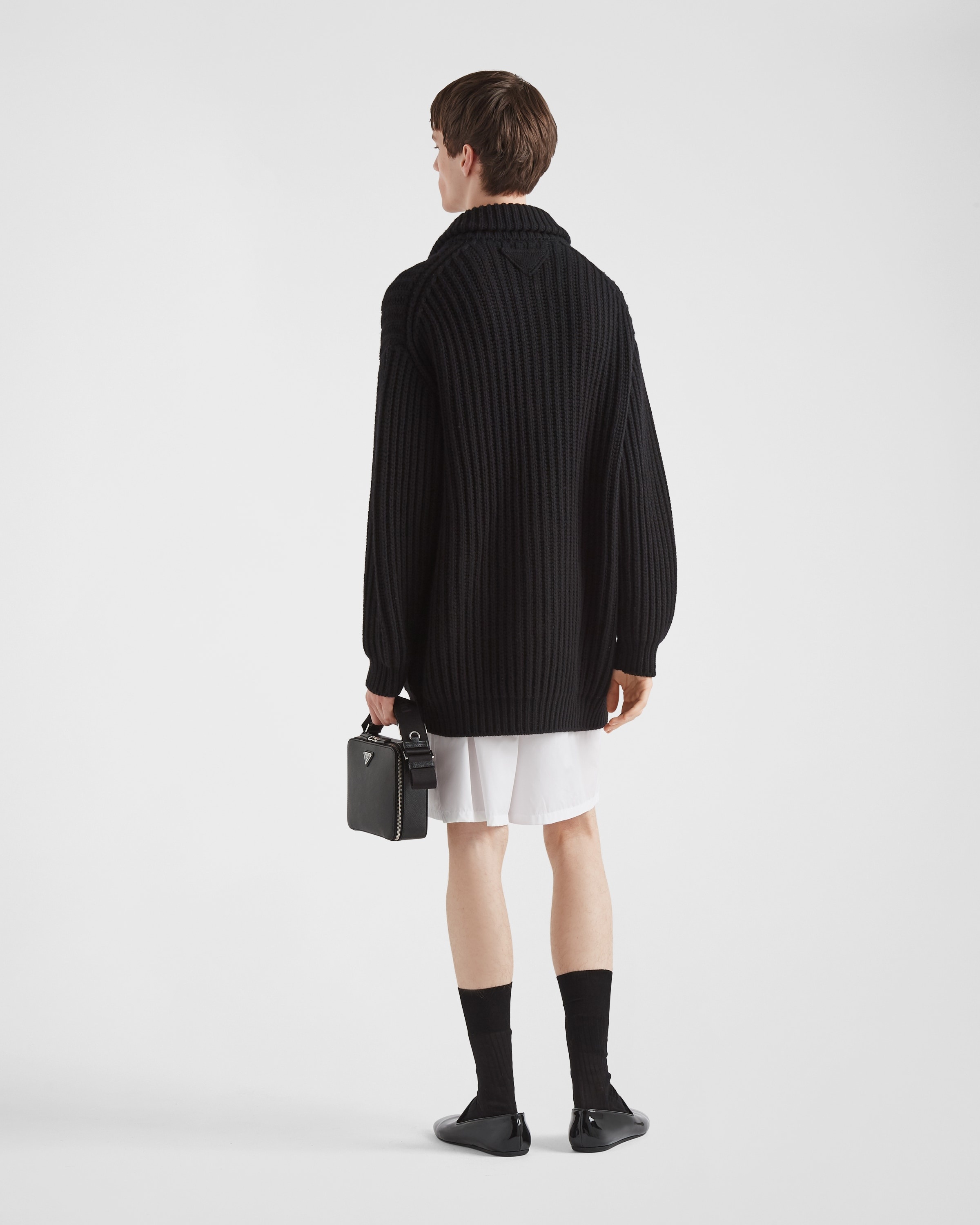Oversized cashmere cardigan - 5