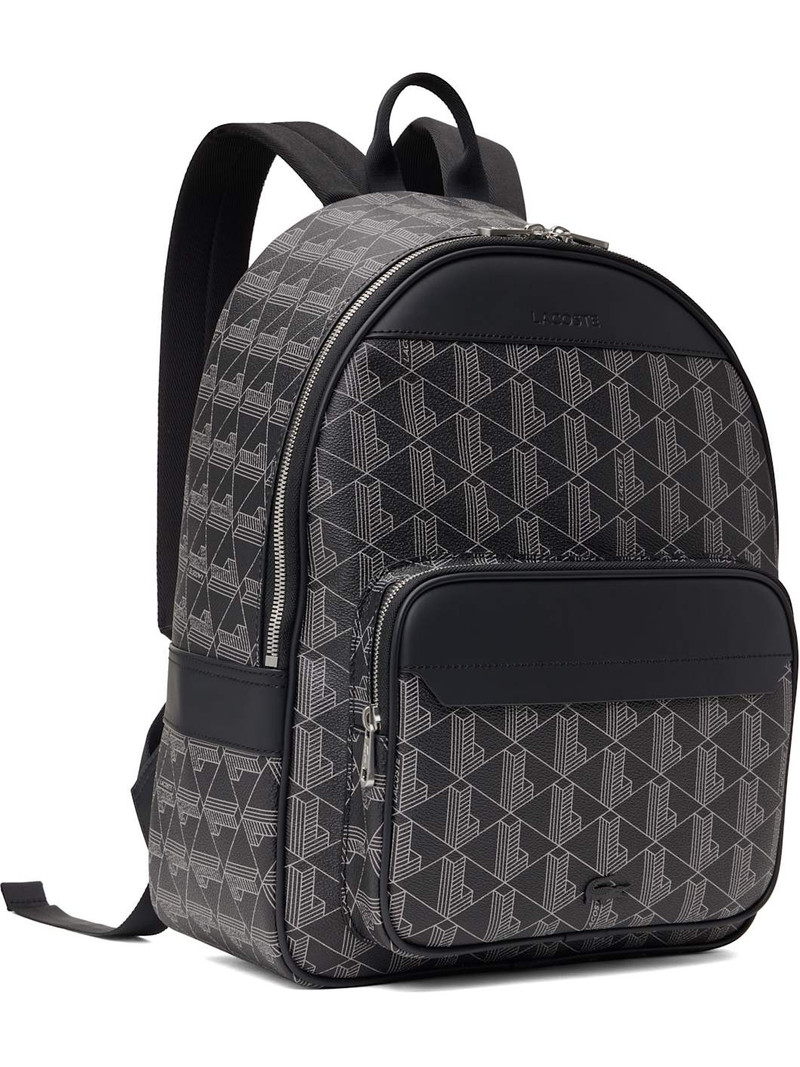 LACOSTE Black 'The Blend' Backpack outlook