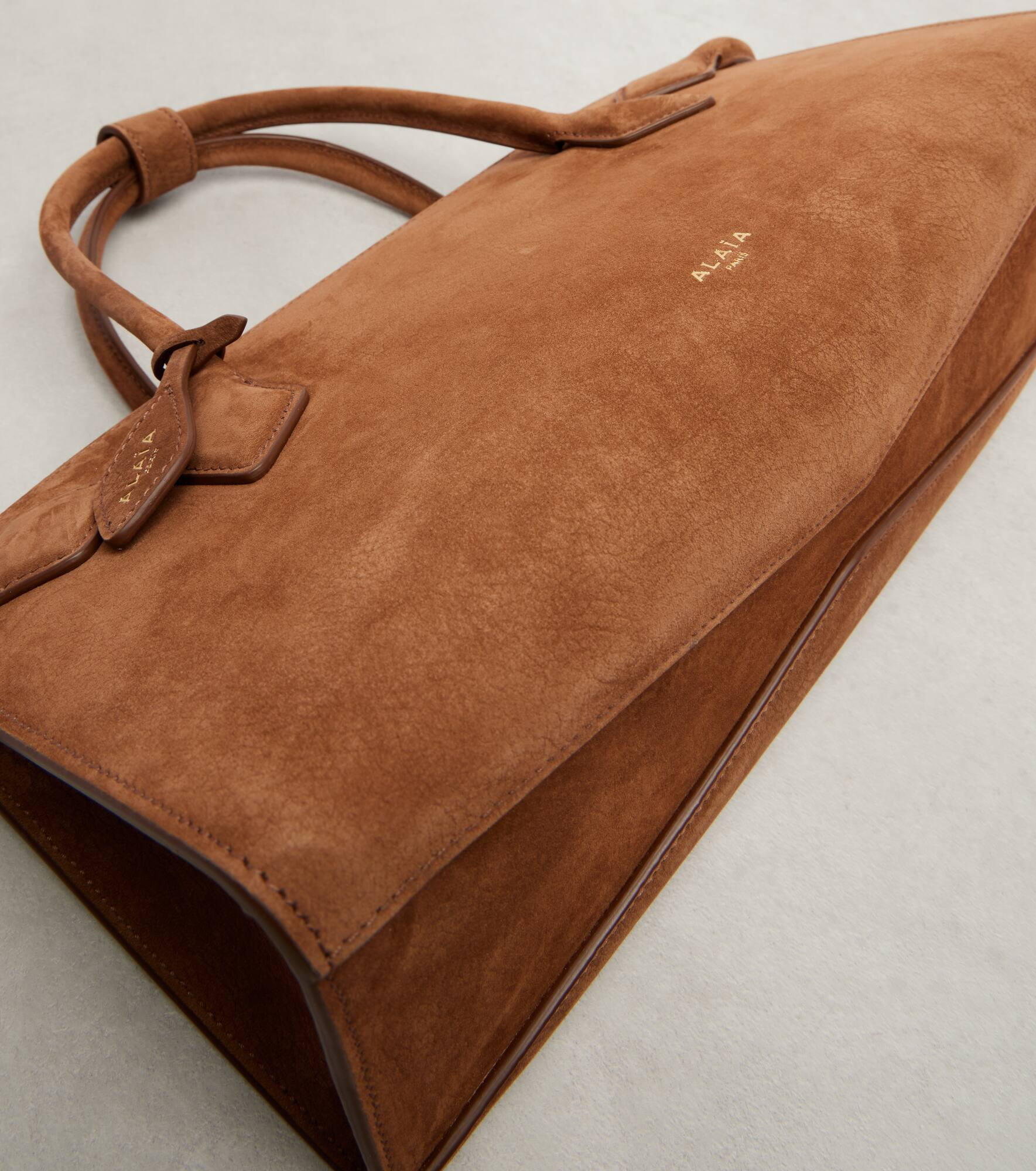 Suede tote bag - 5
