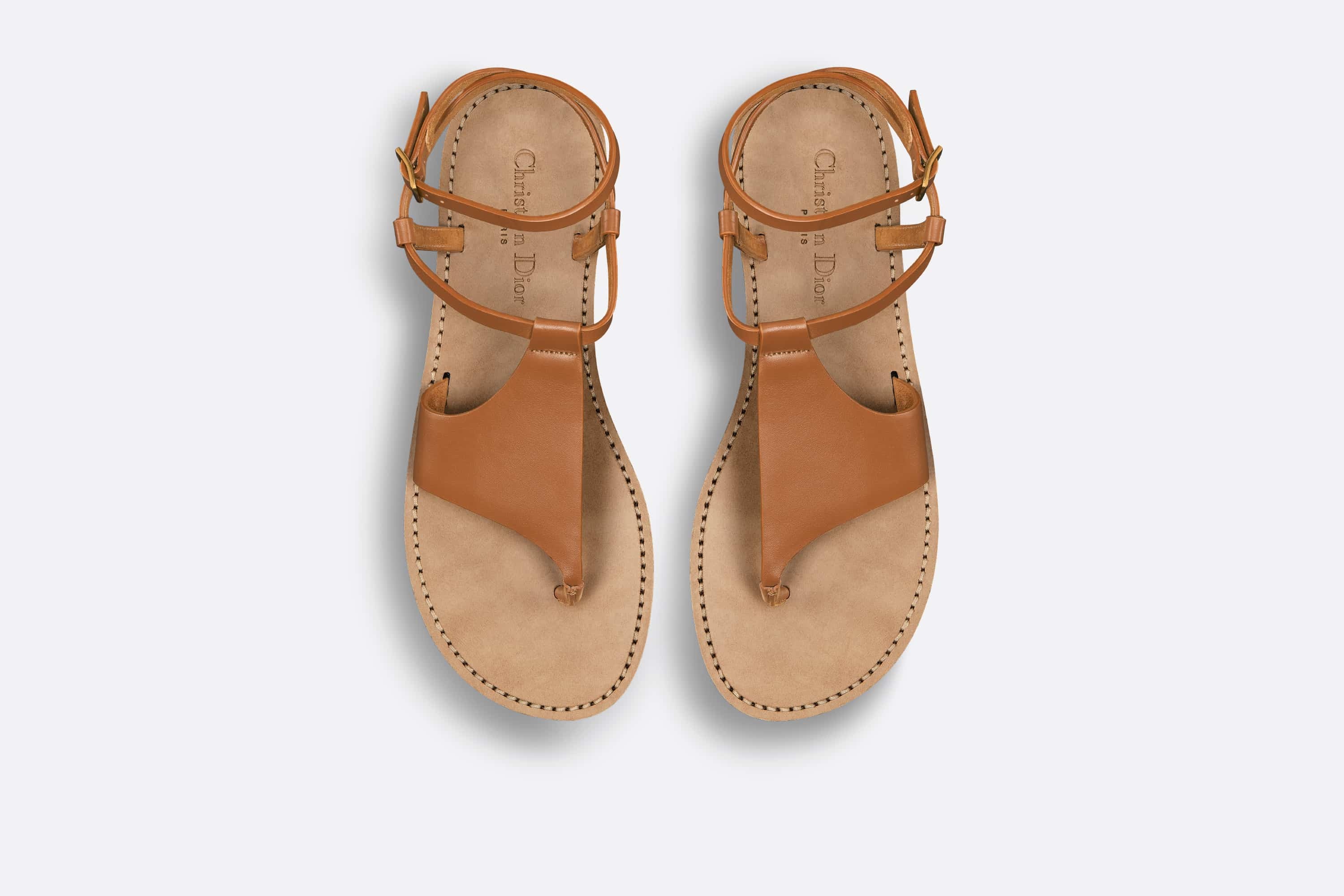 24AW◆Dioriviera Dior Sun カーフスキン ビーチサンダル Dior Dioriviera Dior Sun Thong Sandal | REVERSIBLE