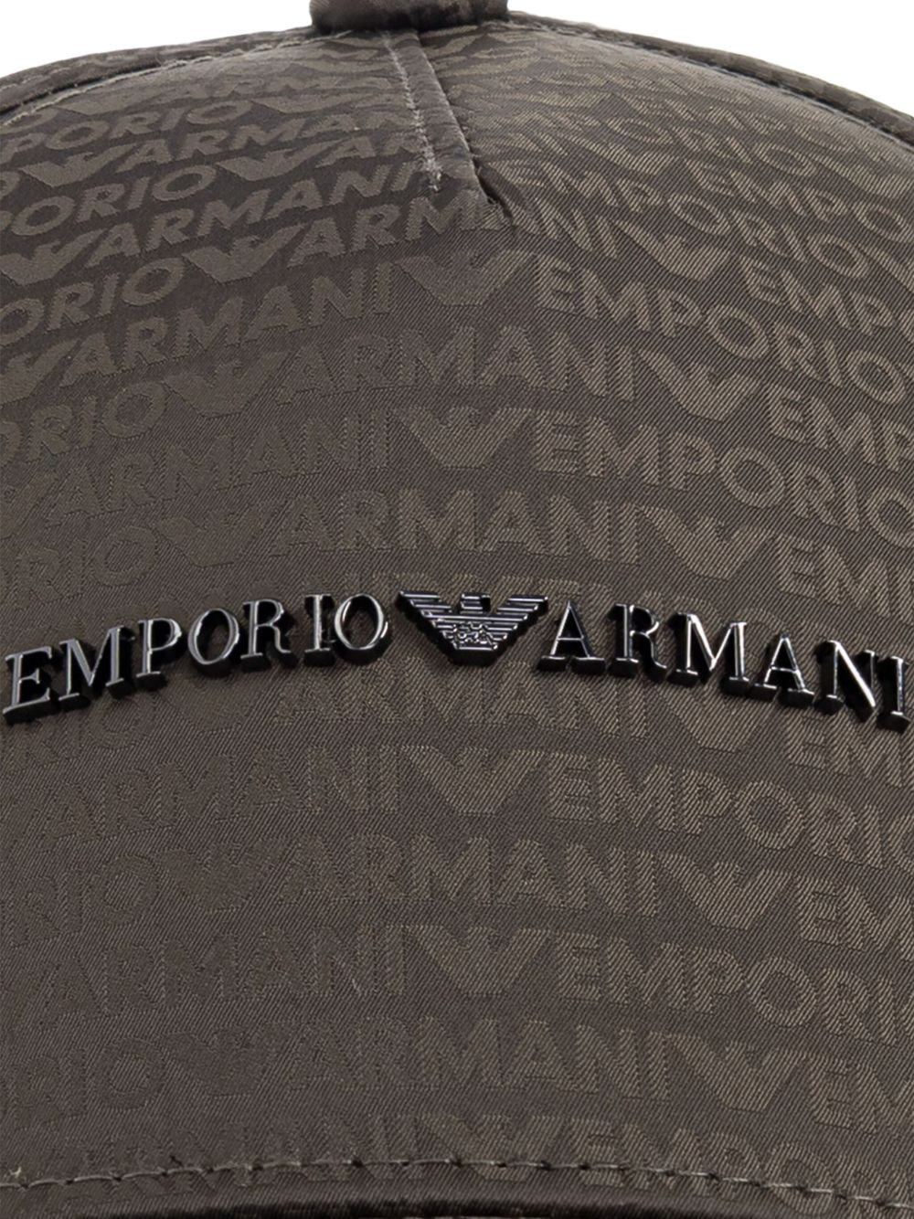 logo-plaque baseball cap - 3