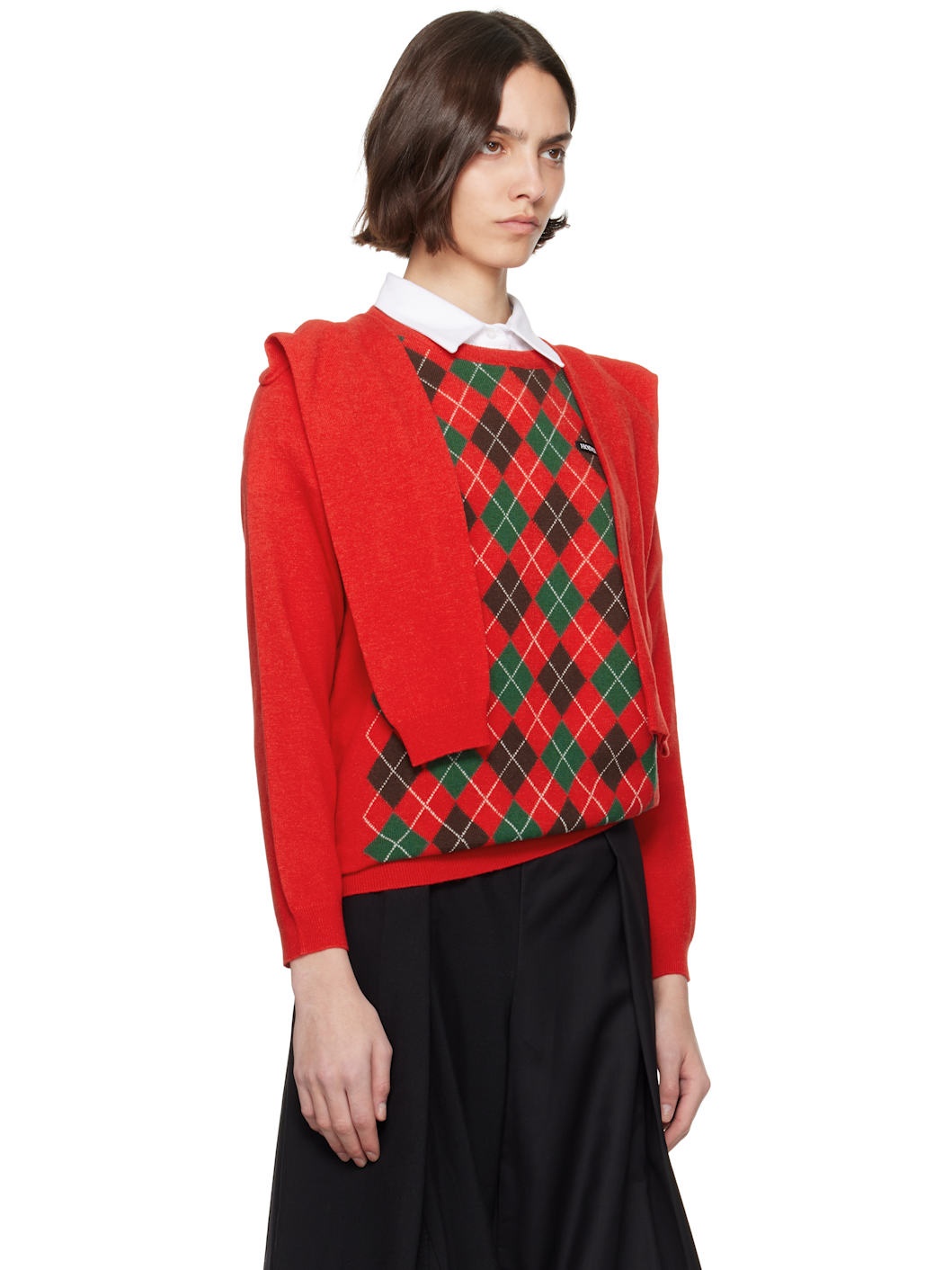Double Sleeve Sweater - 2
