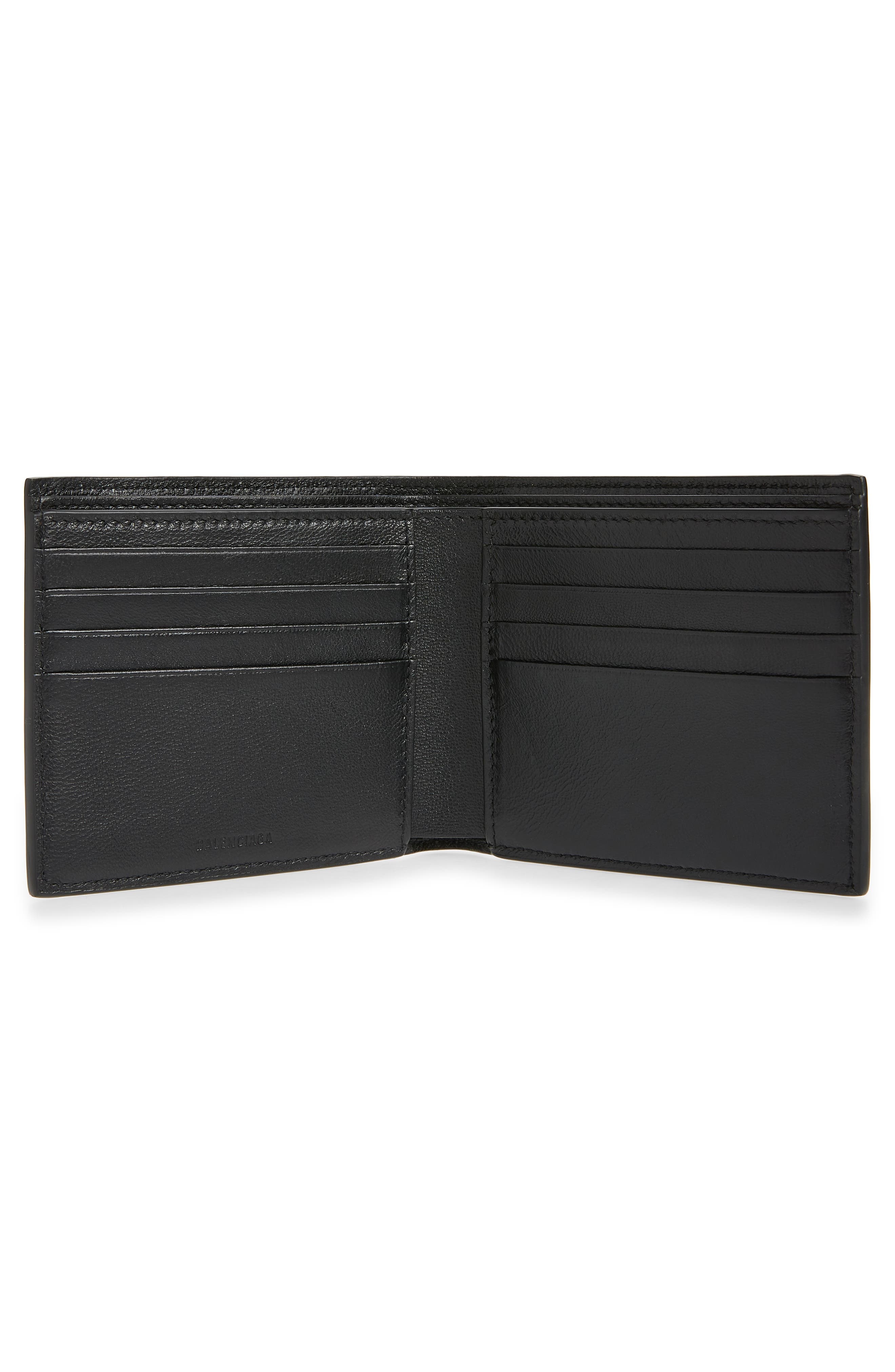 Balenciaga Square Billfold Wallet in Black/White at Nordstrom - 2