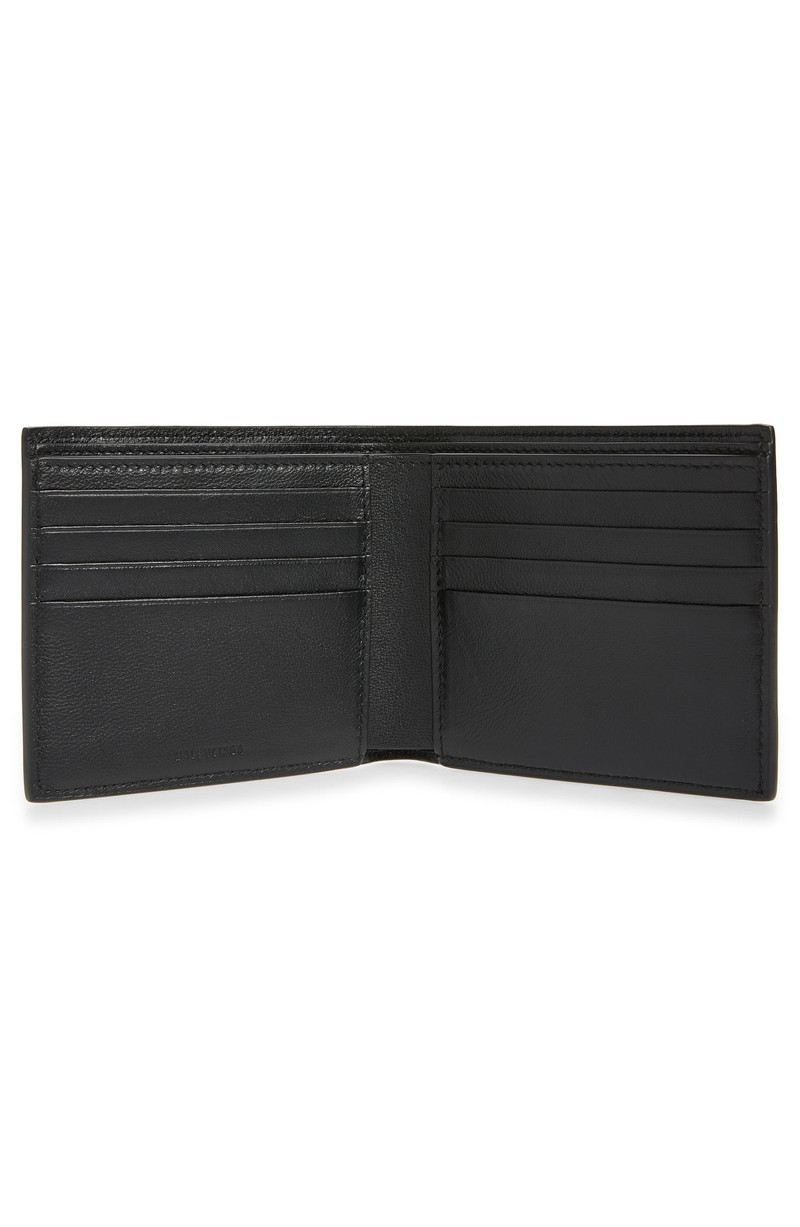 BALENCIAGA Balenciaga Square Billfold Wallet in 1090 Black/white at Nordstrom outlook
