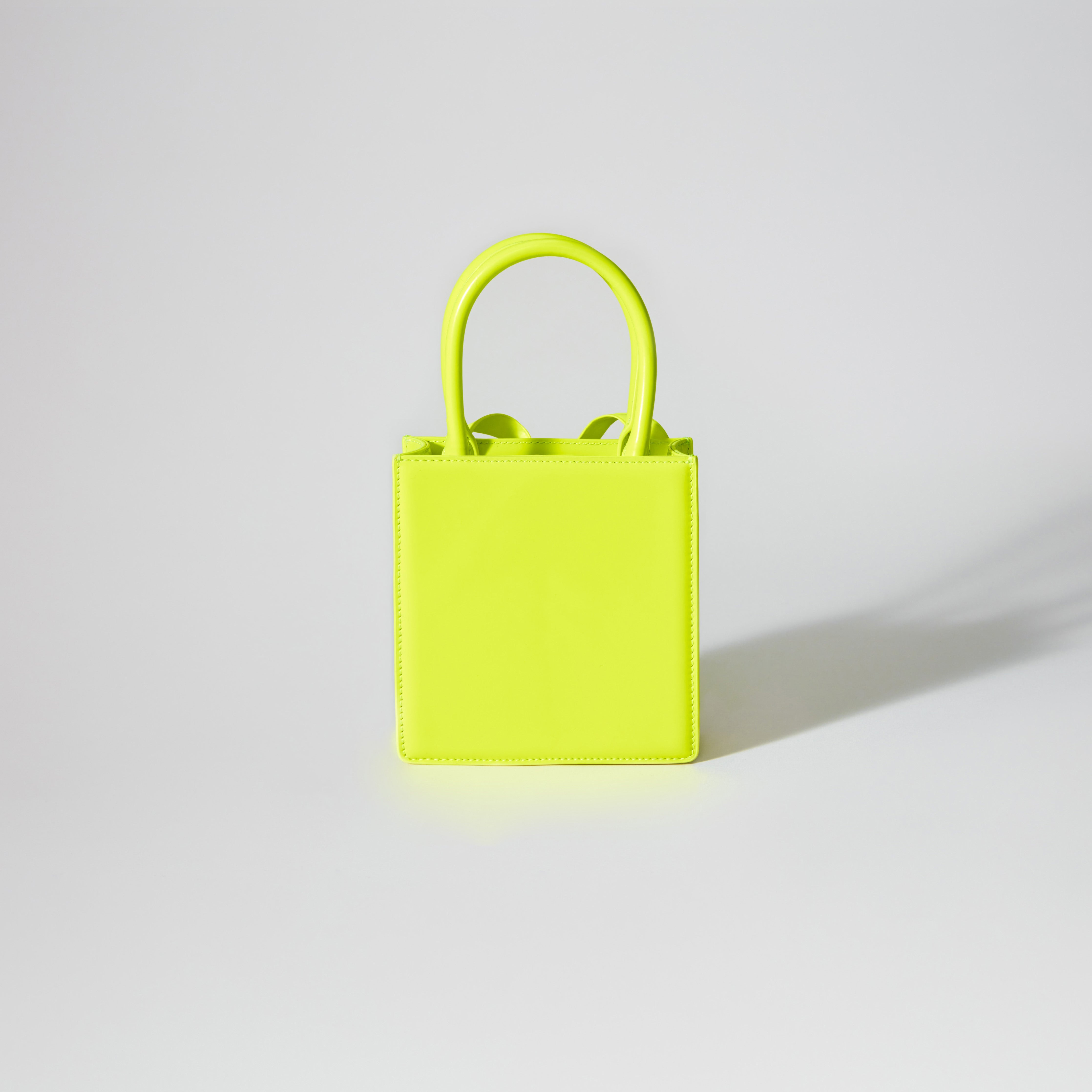 Yellow Bow Mini Tote Bag - 3