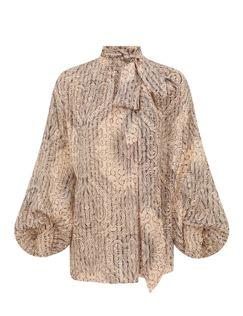 ASCENT PUSSYBOW BLOUSE - 1
