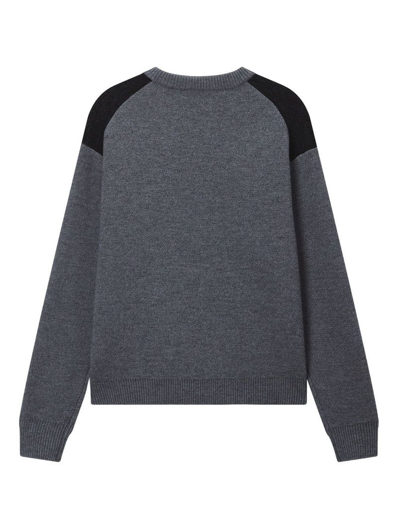 We11done panelled sweater outlook