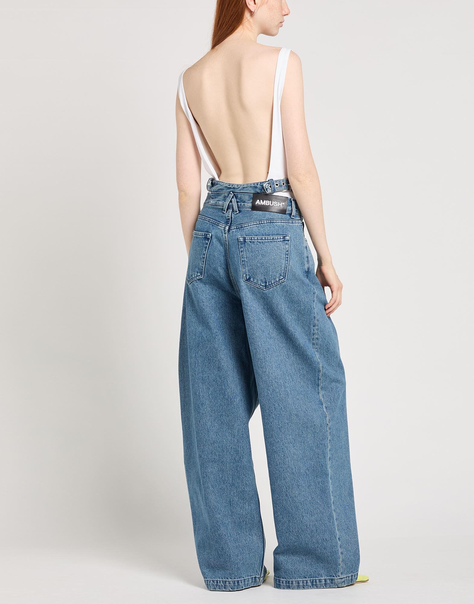 Blue Women's Denim Pants - 3