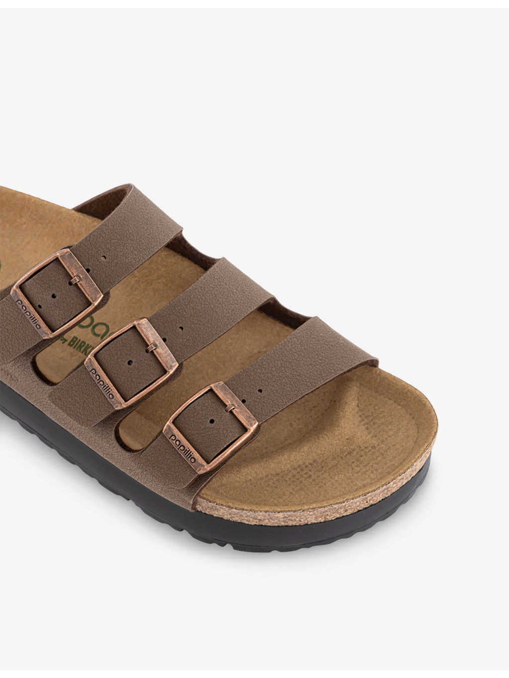 Florida III Flex Platform Faux-Leather Sandals - 5