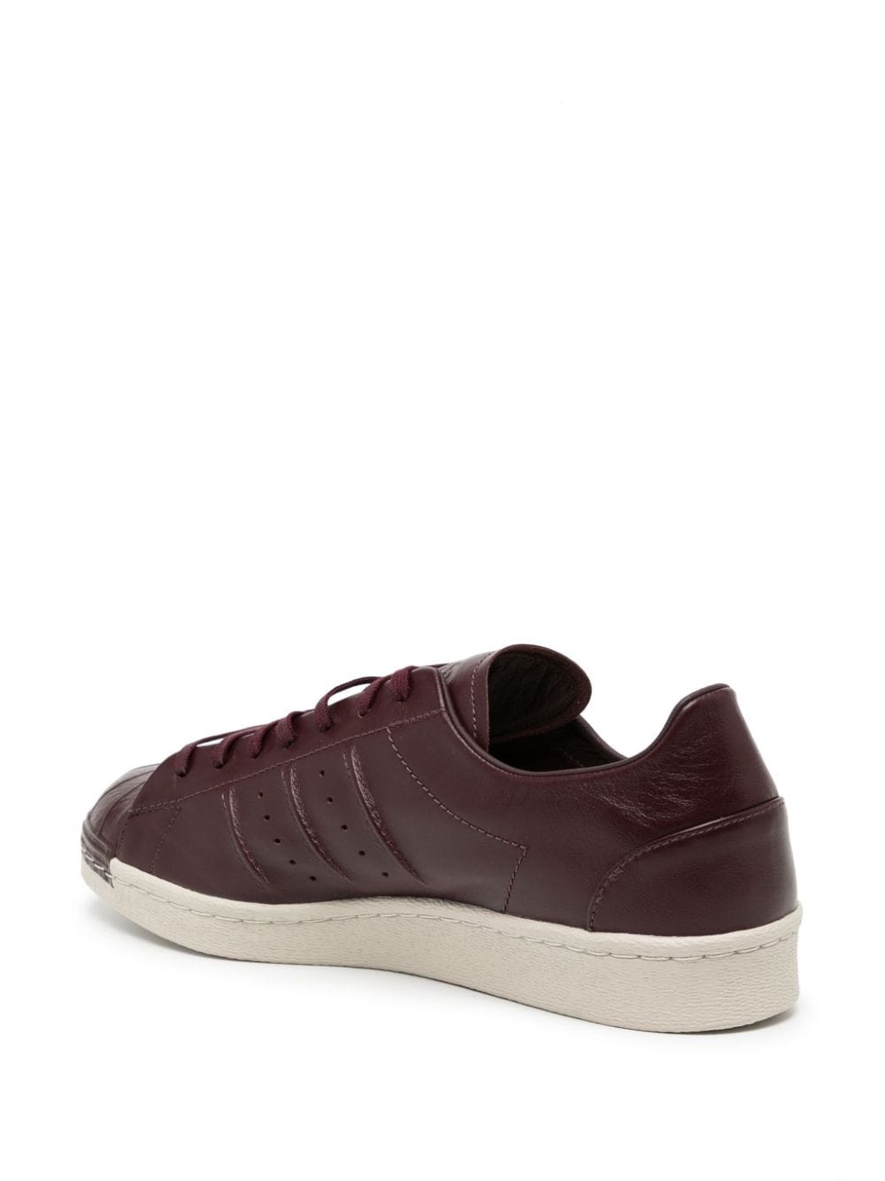 Y-3 Superstar lace-up leather sneakers - 3