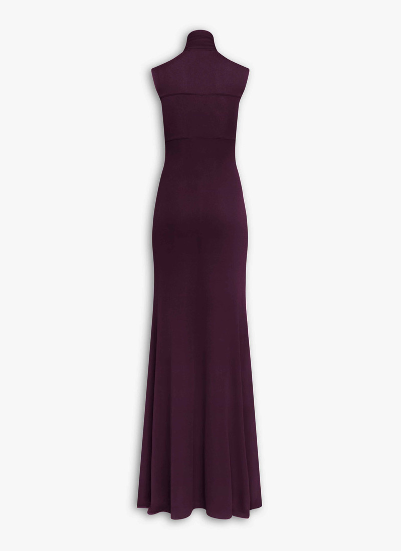 Alaïa FLUID JERSEY BOW DRESS outlook