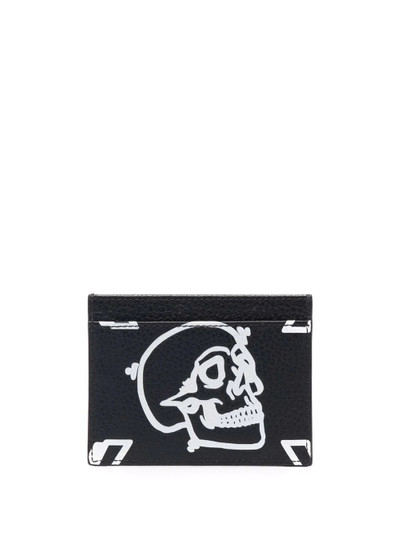 PHILIPP PLEIN monogram-print cardholder outlook