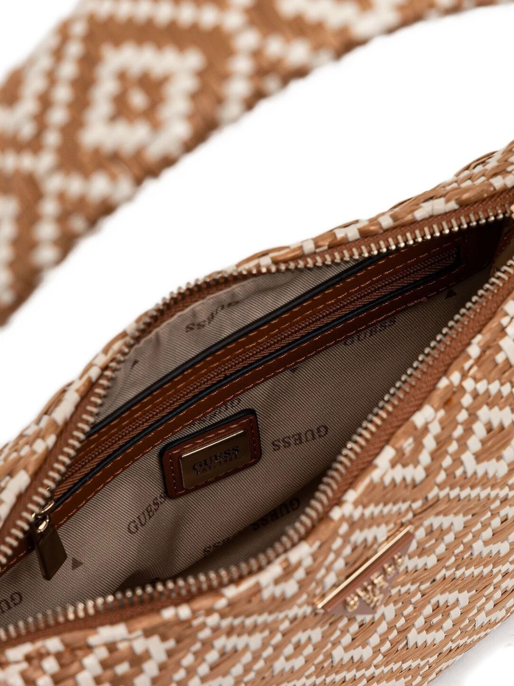 Vikky woven-patterned shoulder bag - 5