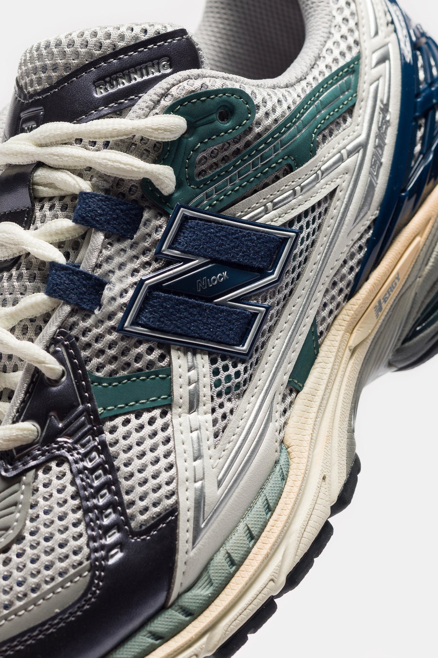 1906 Utility Sneaker in NB Navy/Grey Matter/New Spruce - 5
