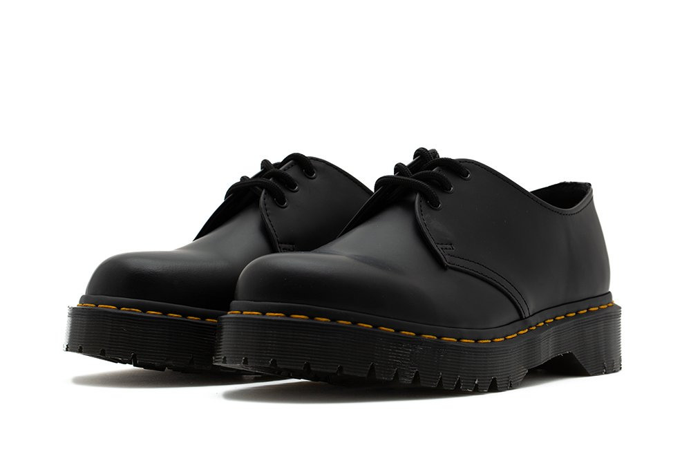 1461 Bex Smooth Leather Oxford "Black" - 2