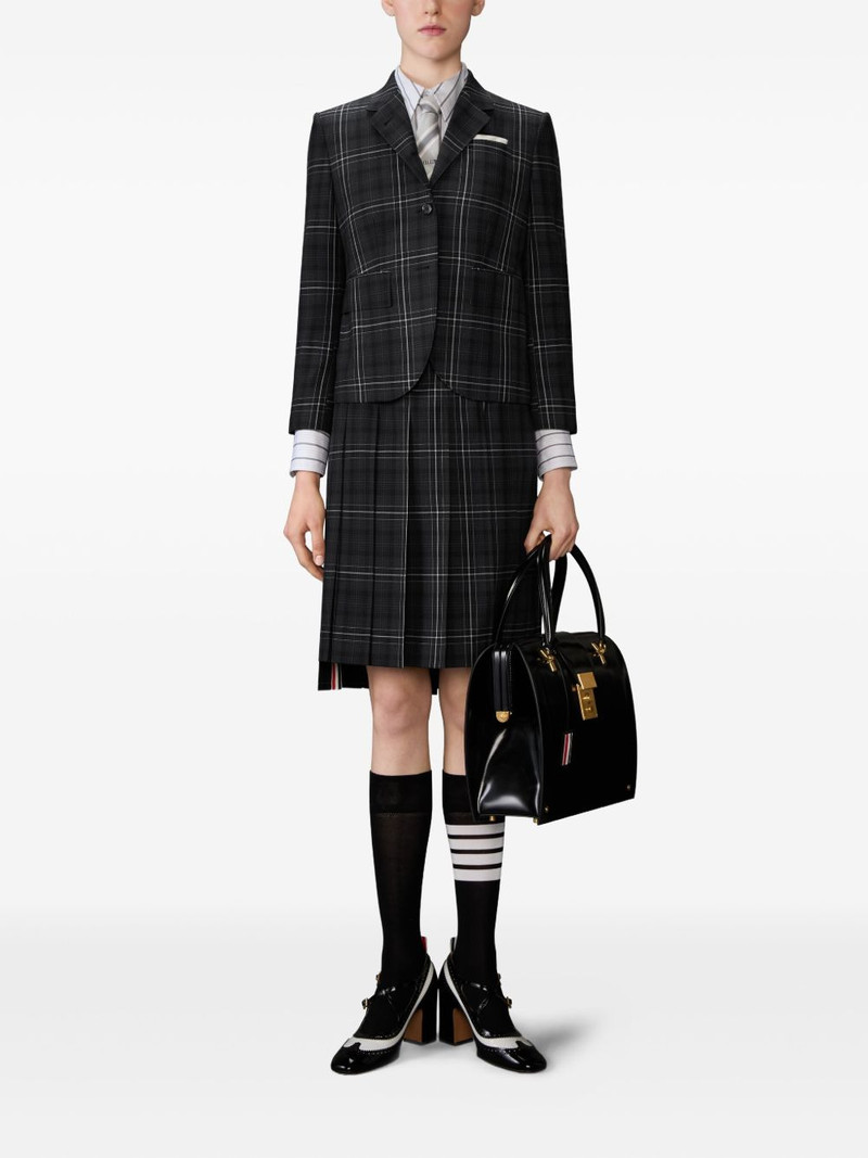 Thom Browne plaid blazer outlook