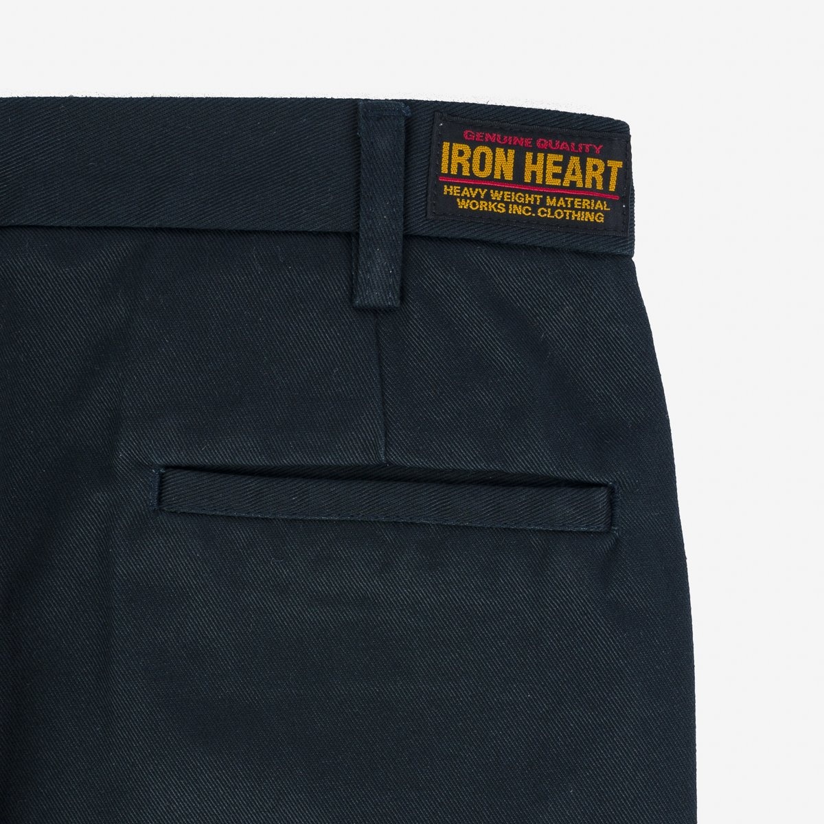 IH-730-NAV 12oz Heavy Cotton Regular Fit Chinos - Navy - 9