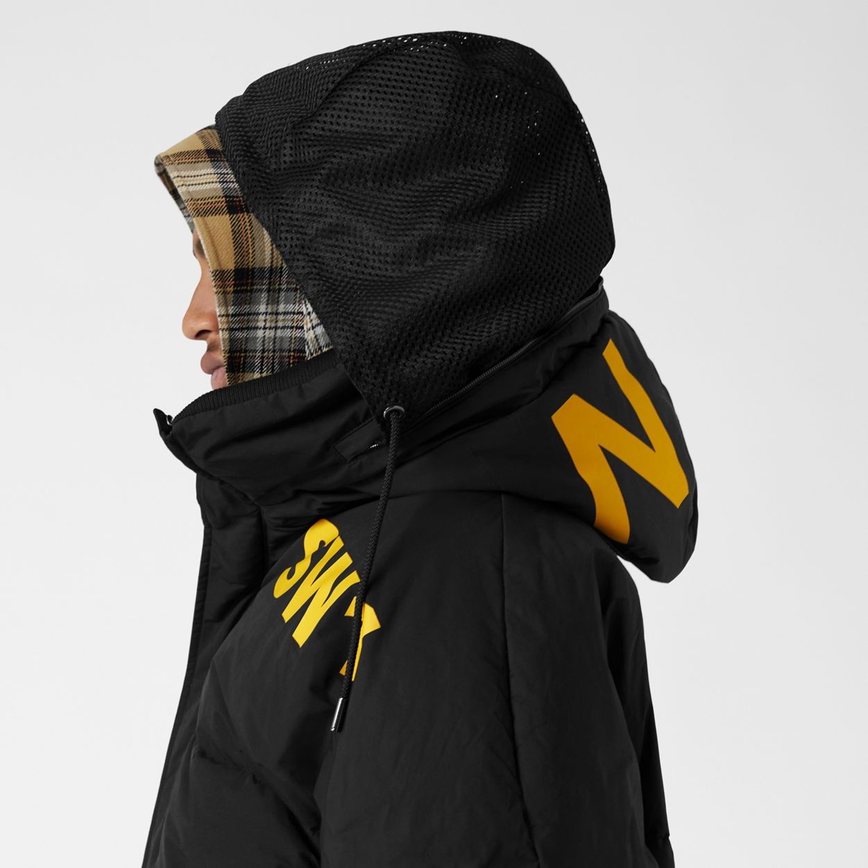 Horseferry Print Nylon Hooded Puffer Jacket - 5