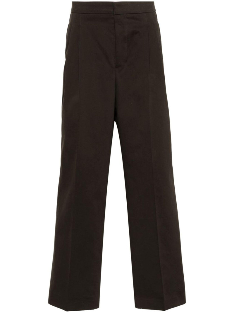 loose-cut tailored trousers - 1