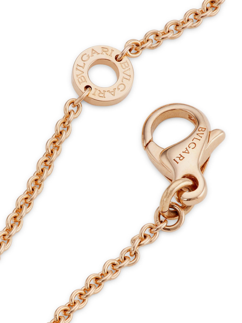 Women's B. zero1 18K Gold & 0.14 TCW Diamond Pendant Necklace - Pink Gold 3
