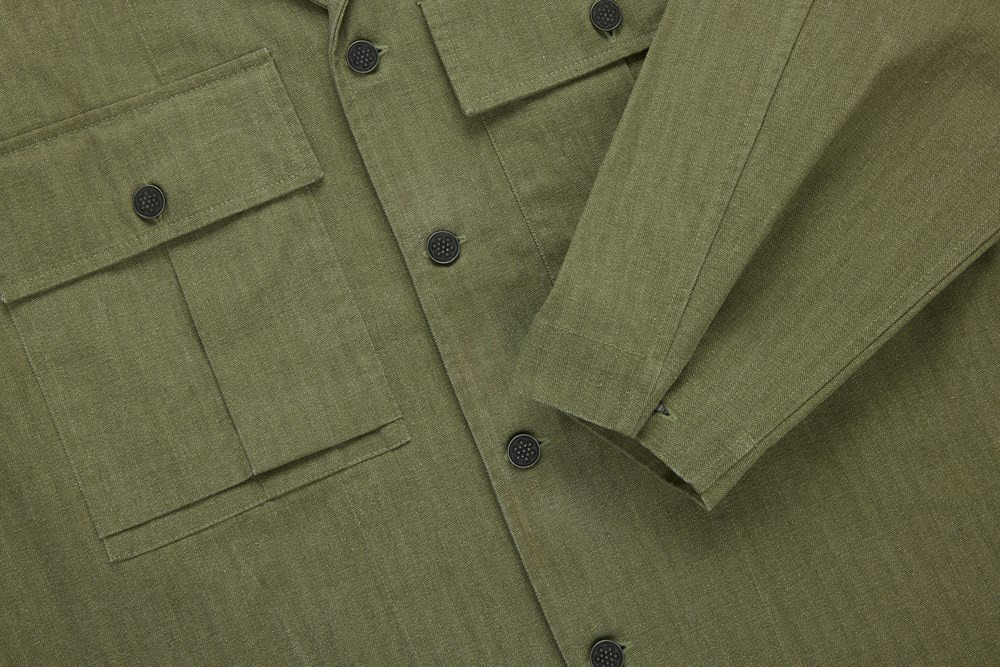 M43 OVERSHIRT HBT OLIVE - 2