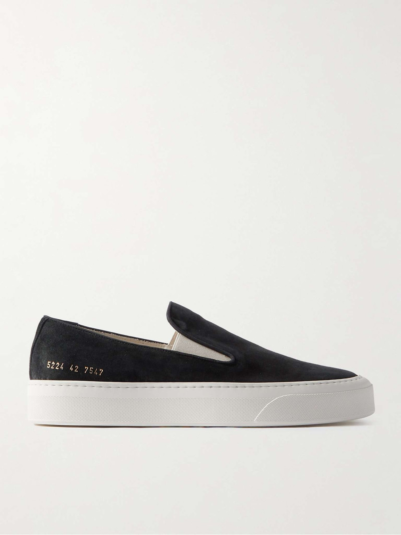 Suede Slip-On Sneakers 1