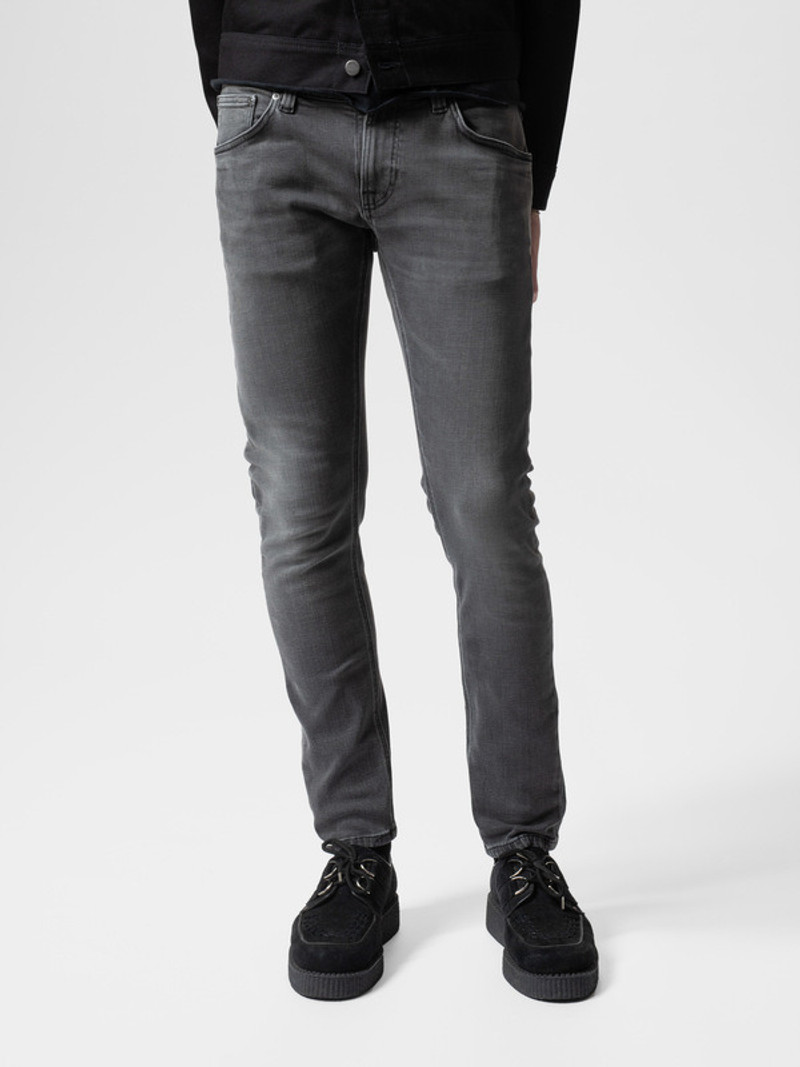 Nudie Jeans Tight Terry Grey Skies outlook
