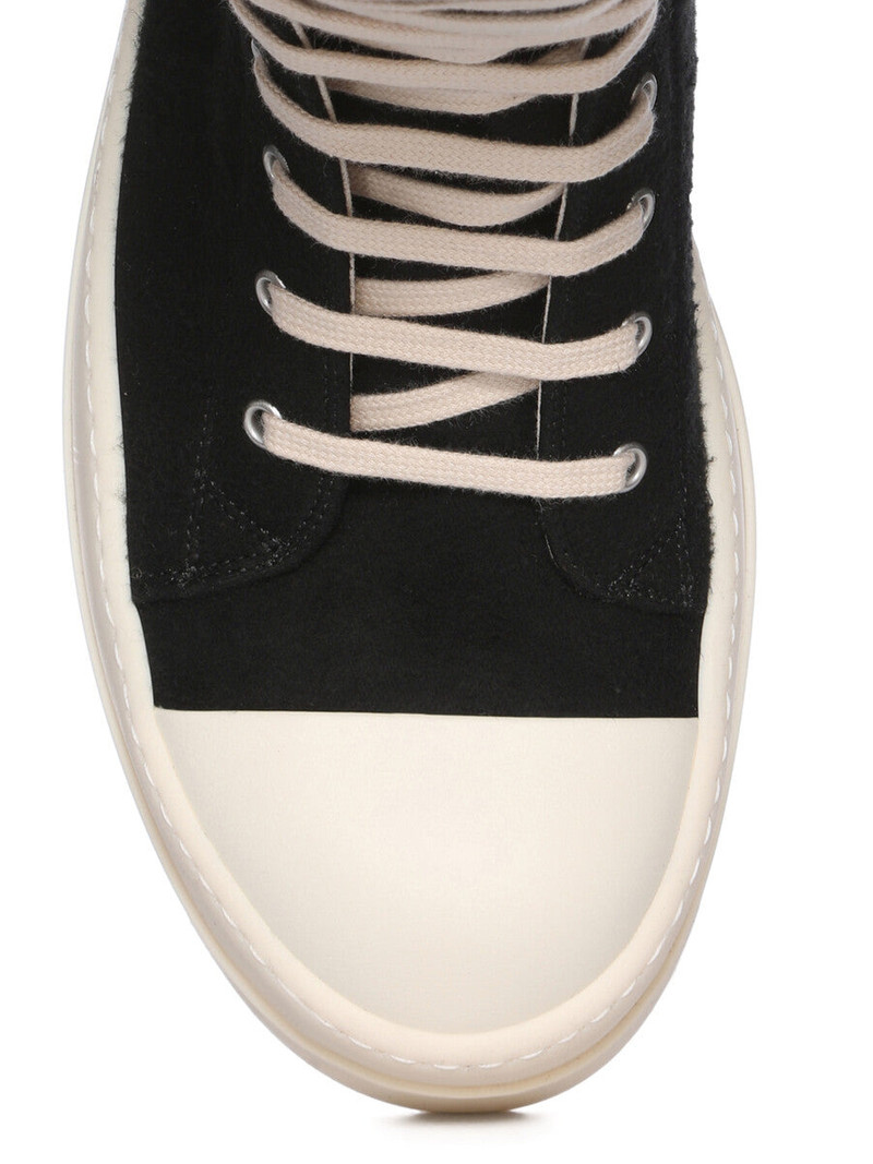 Double Bumper platform lace-up trainers 5