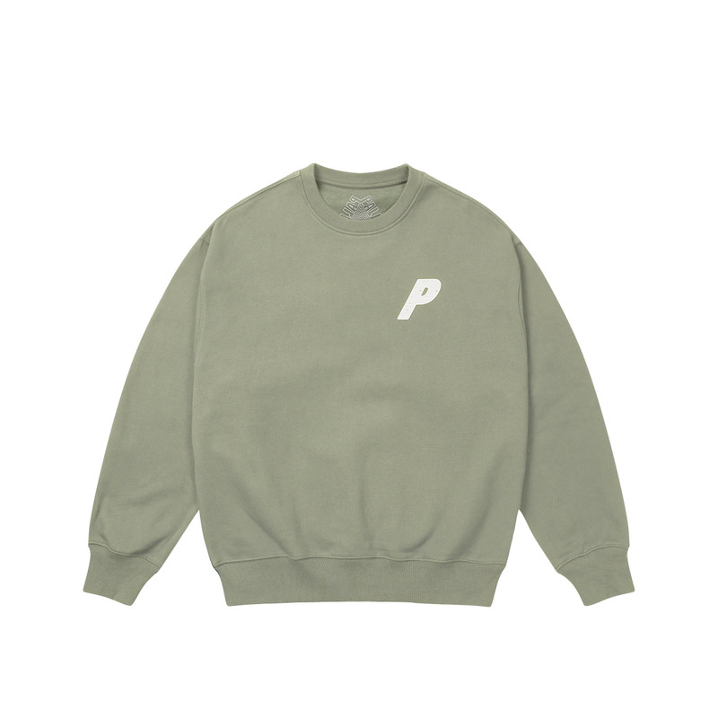 PALACE P3 CHAIN PUFF CREW THE DEEP GREEN outlook