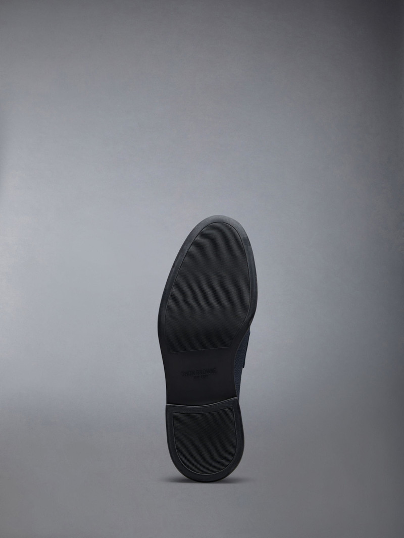 Pebble Grain Leather Penny Loafer 6