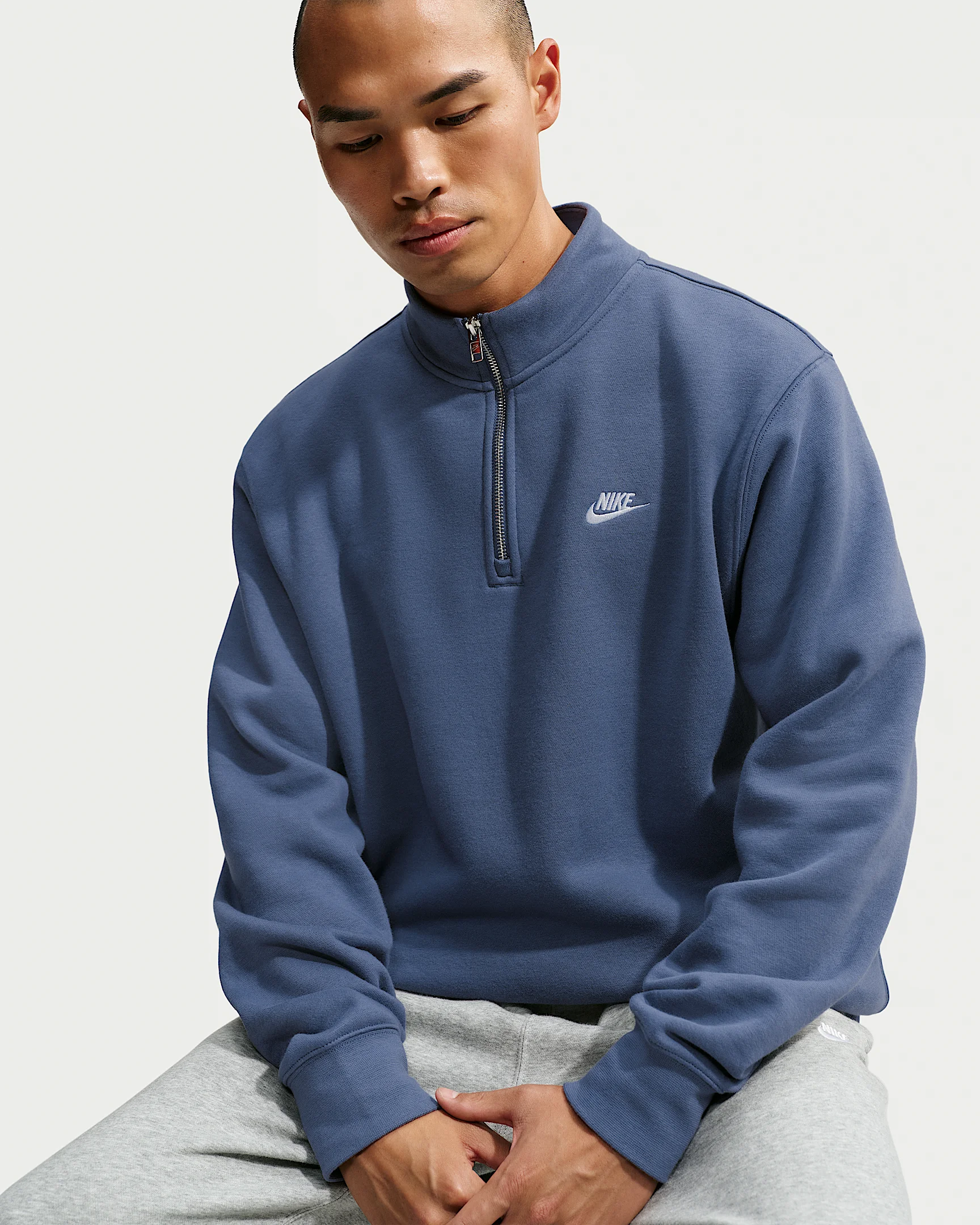 Nike Sportswear Club Men's 1/2-Zip Fleece Top - 1