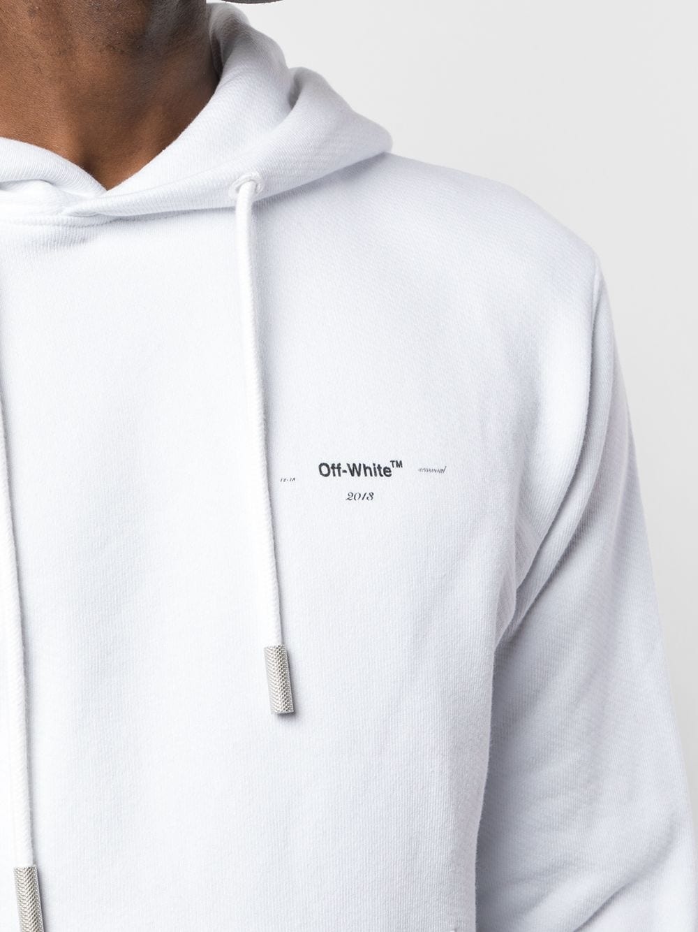 logo hooded sweatshirt - 5